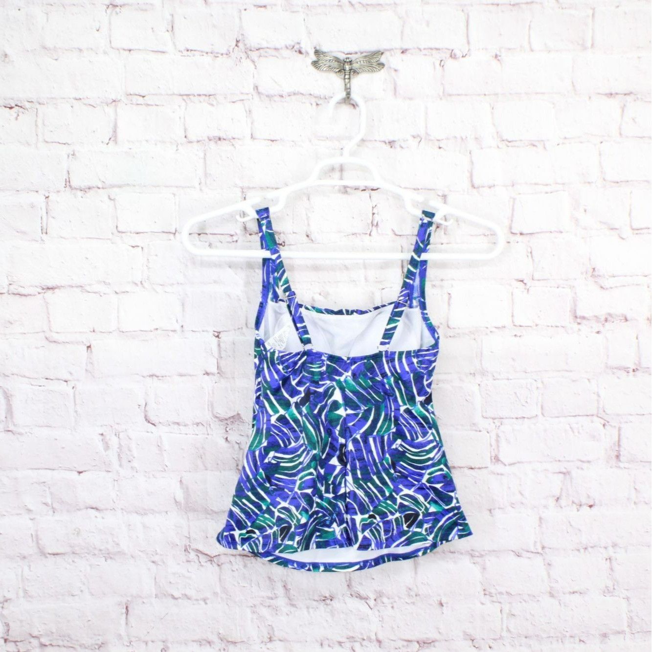 L.L. Bean LL Bean Women's Mix and Match Swimwear Squareneck Tankini Size S / US 4 / IT 40 - 6 Thumbnail