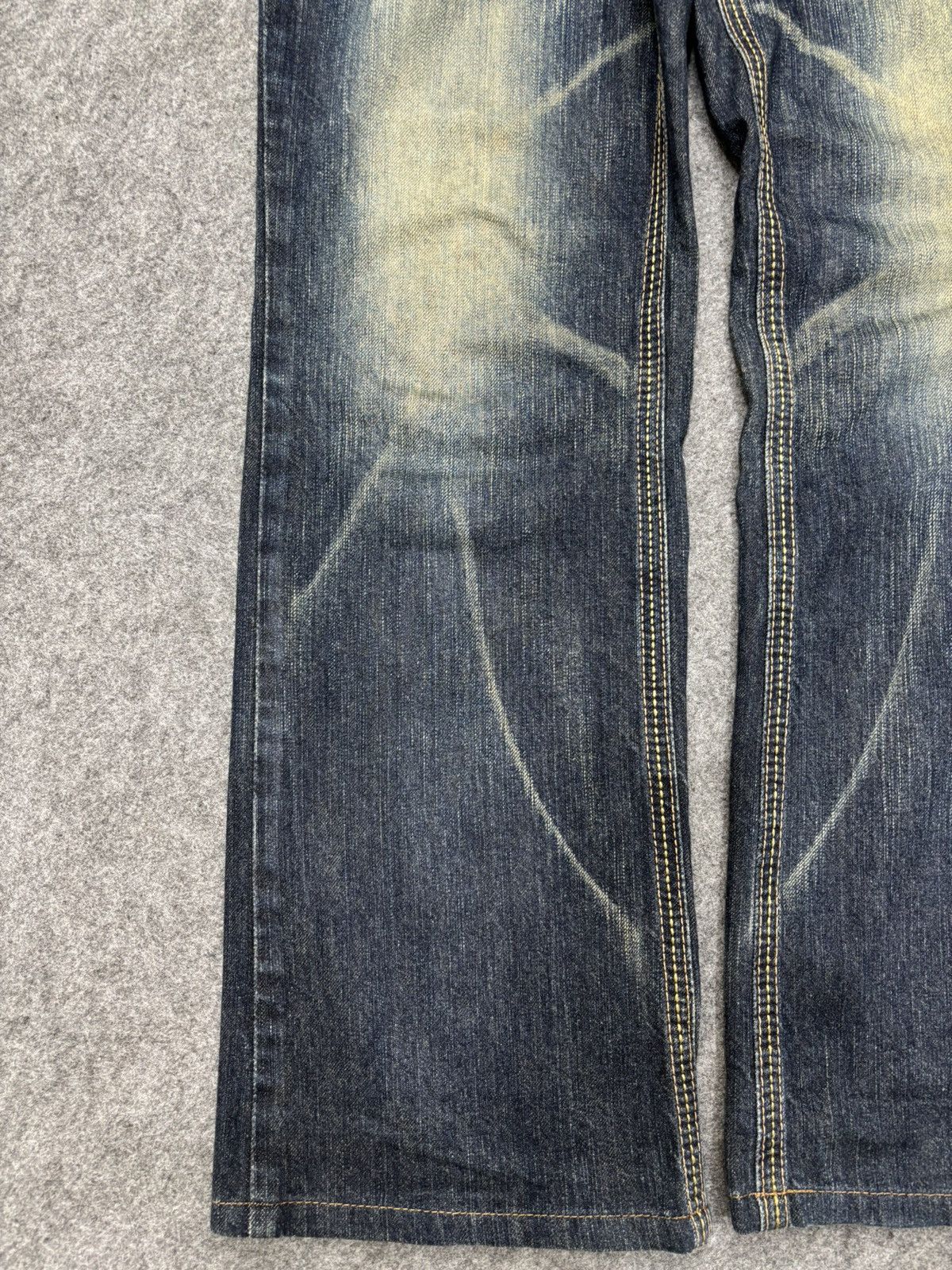 Edwin 💥Flare💥Edwin Stone Mudwash Insane Fades Denim F656 Size US 30 / EU 46 - 8 Thumbnail