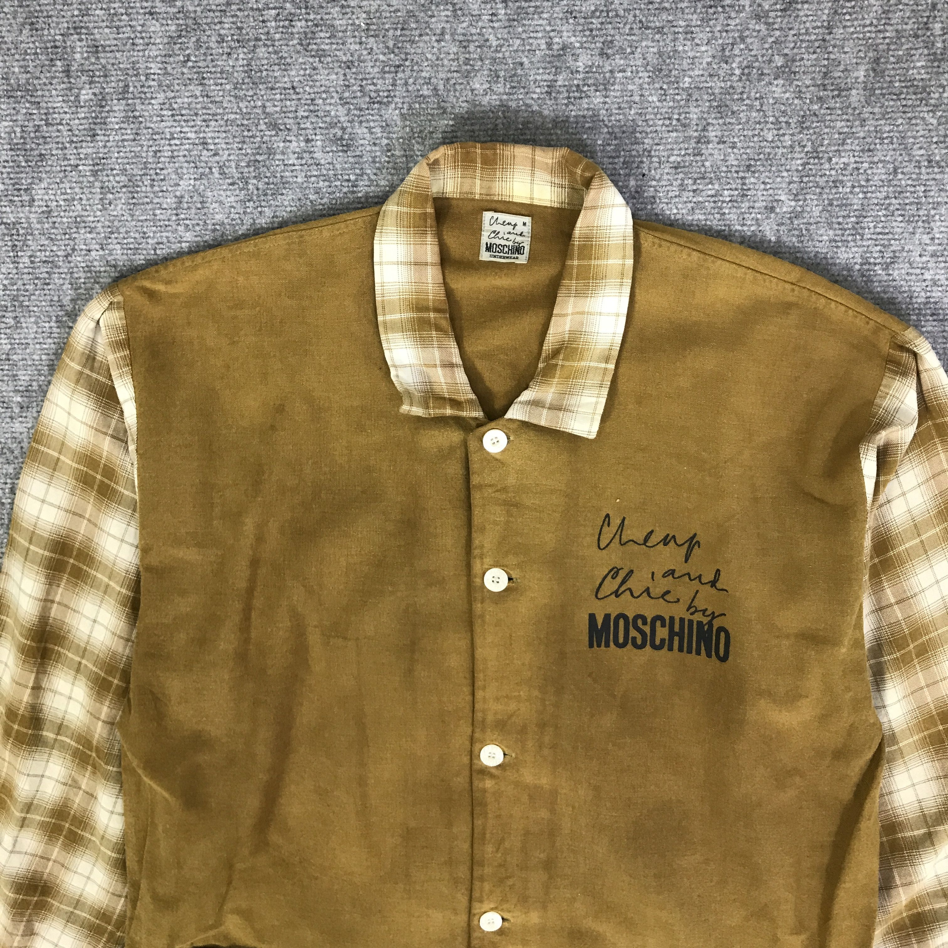 Moschino MOSCHINO BUTTON SHIRT K91B10 Size US M / EU 48-50 / 2 - 2 Thumbnail