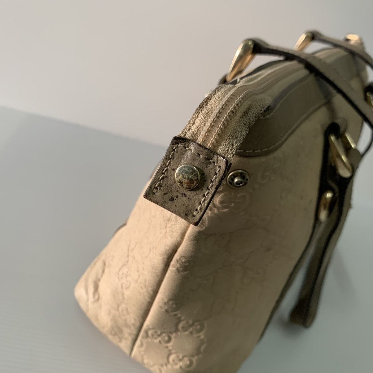 Gucci Gucci Leather Handbag Size ONE SIZE - 5 Thumbnail