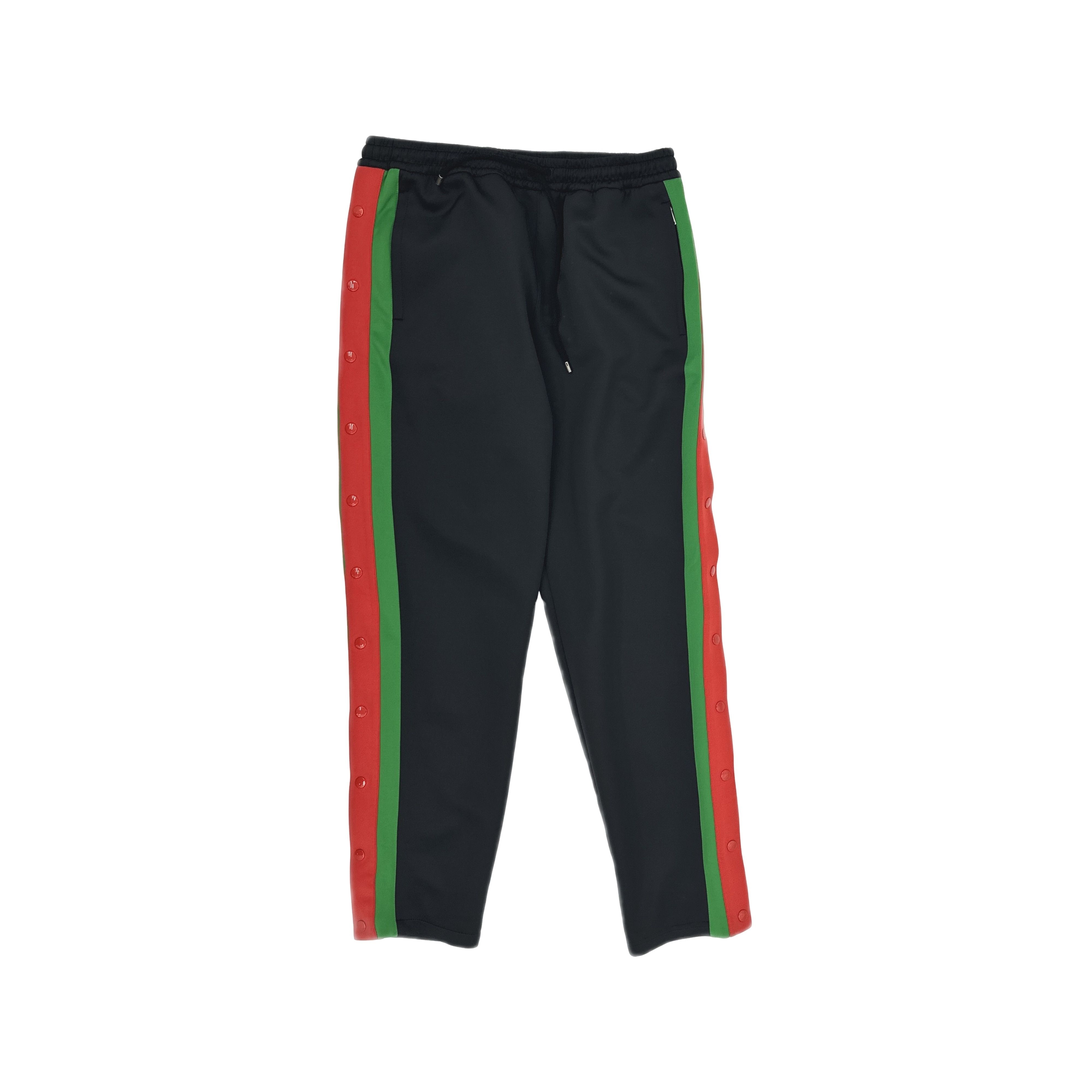 Gucci Gucci Web Stripe Button Track Pants XL Size US 36 / EU 52 - 1 Thumbnail