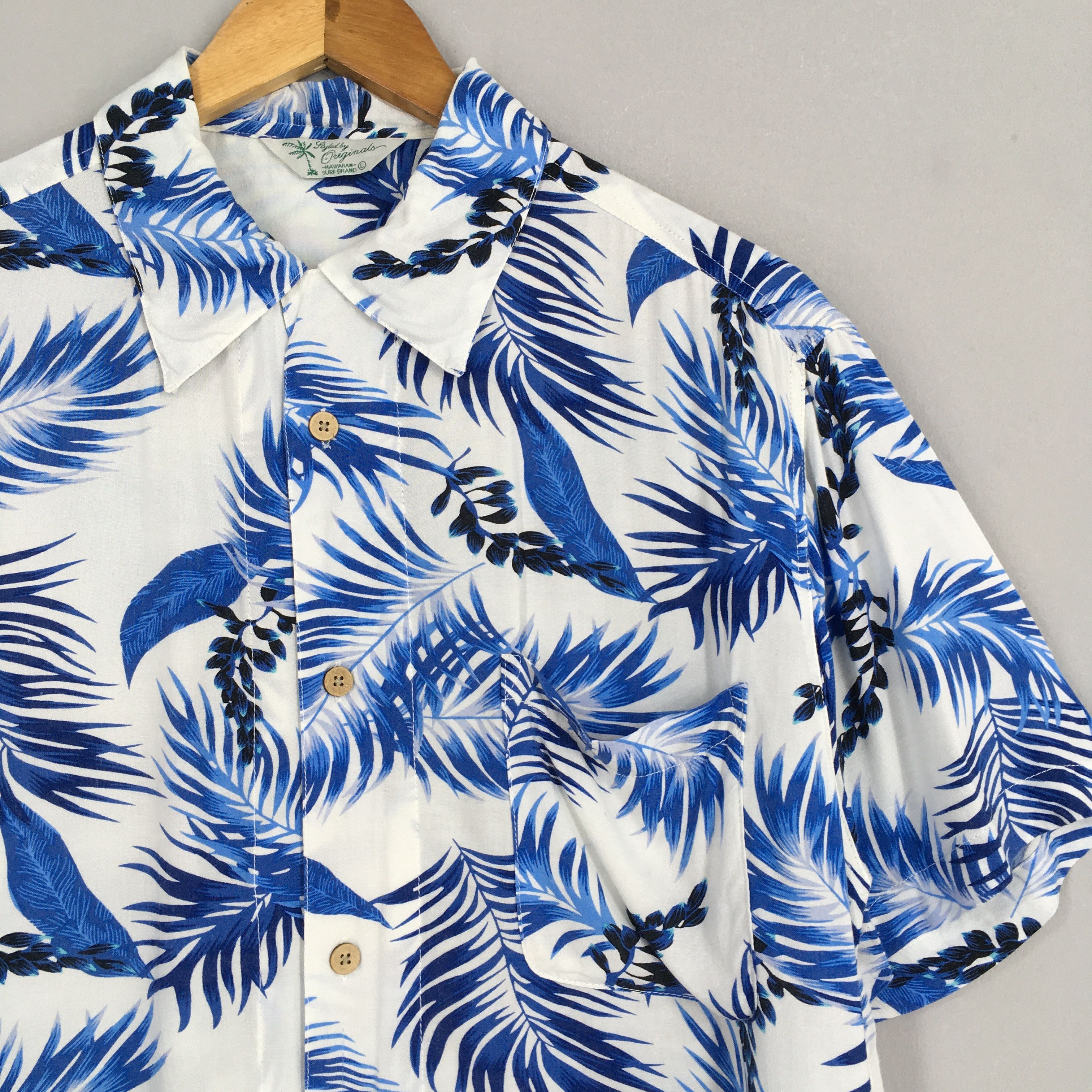 Other Vintage Aloha Wear Floral Rayon Shirt Large Size US L / EU 52-54 / 3 - 2 Thumbnail