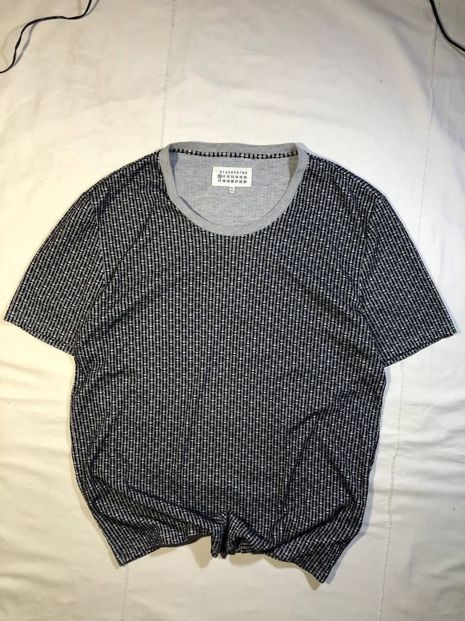 Maison Margiela Maison Martin Margiela SS13 Monogram Pattern Tee Size US M / EU 48-50 / 2 - 1 Thumbnail