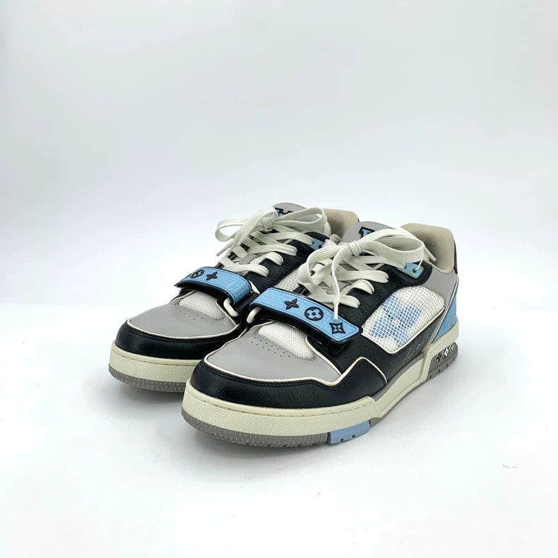 Louis Vuitton Louis Vuitton Trainer color-block logo presbyopic lace-up Size US 9 / EU 42 - 1 Thumbnail