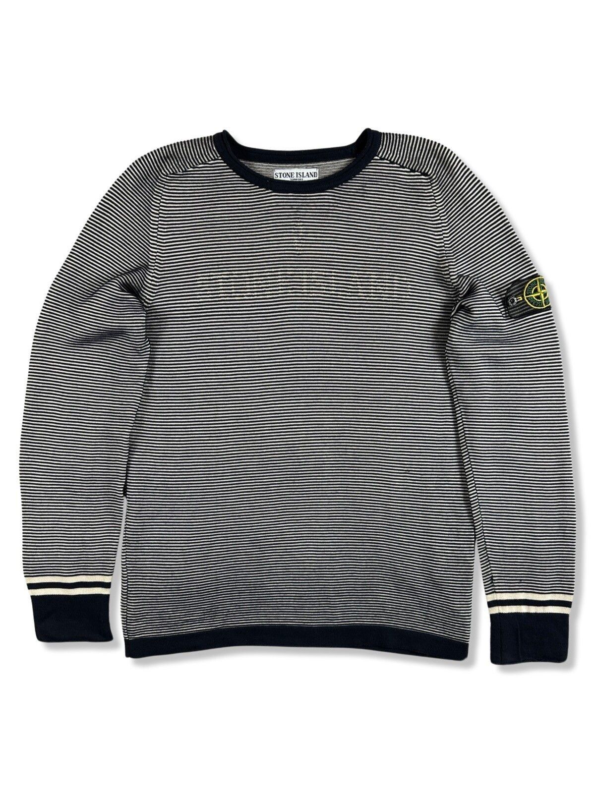 Stone Island 2009 Mesh Badge Sweatshirt in Gray, Men's