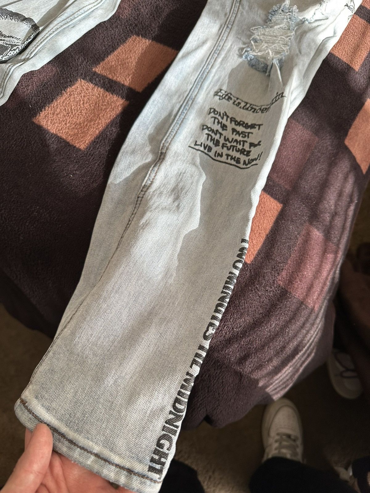 Ninth hall tattoo jeans