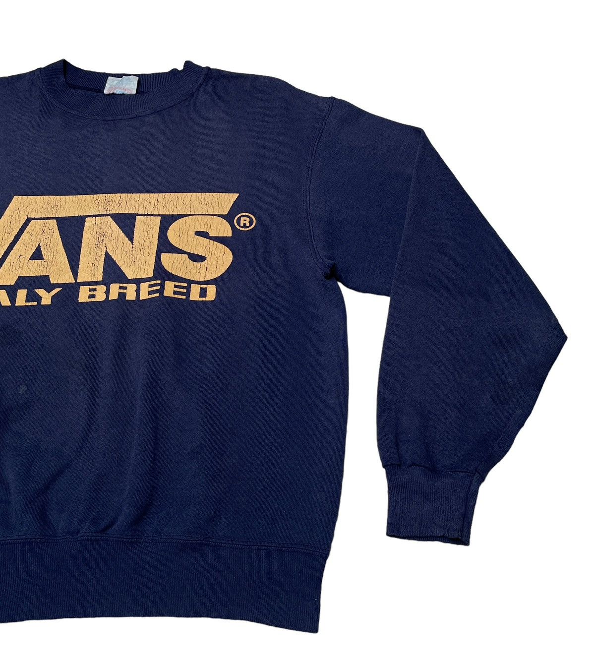 Vans × Vintage Vintage Brand Skate Vans Made In Usa Sweatshirt 1990s Size US M / EU 48-50 / 2 - 4 Thumbnail