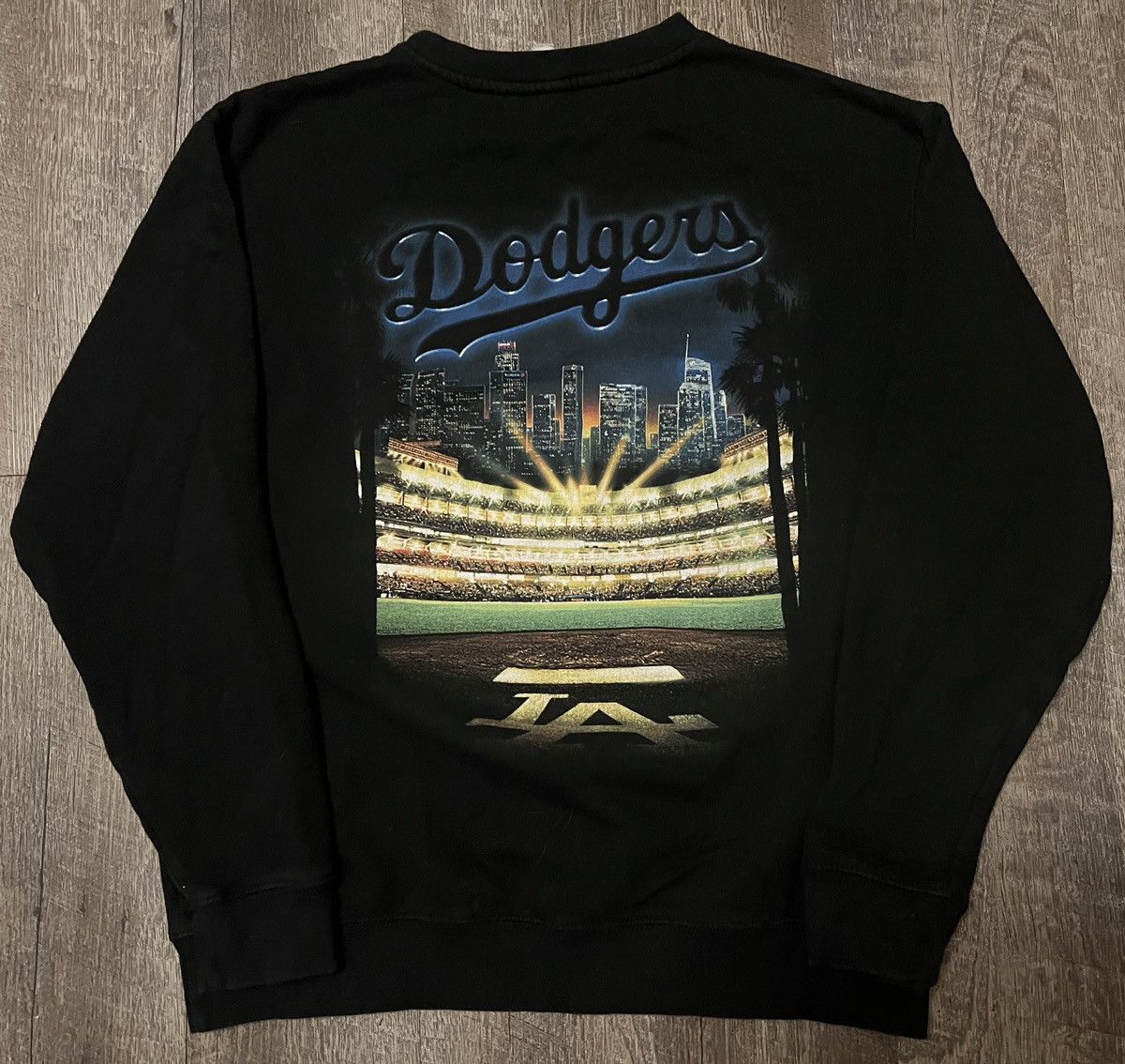 MLB Vintage Los Angeles Dodgers Stadium Crewneck Sweater Size US L / EU 52-54 / 3 - 1 Thumbnail