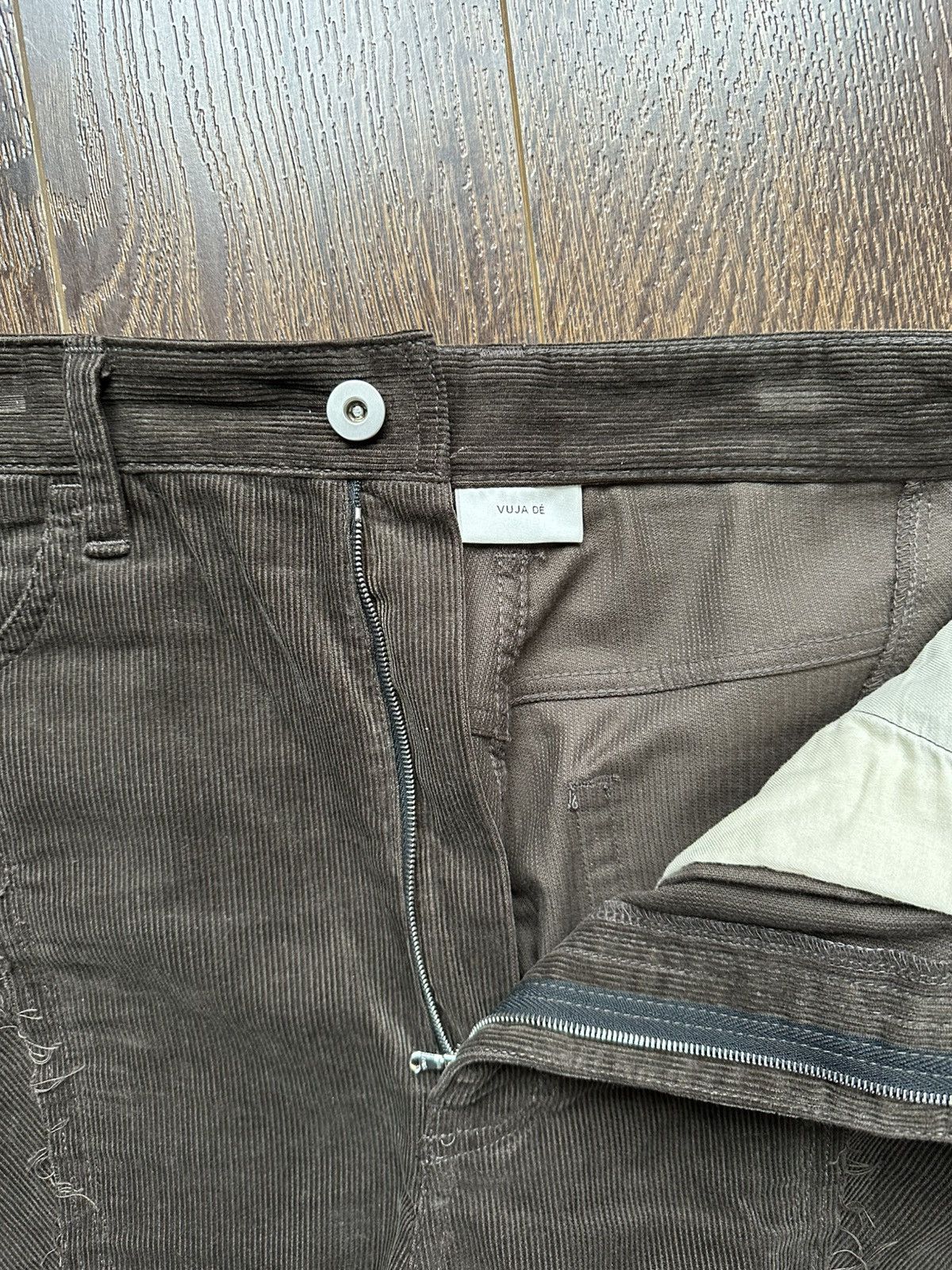 Vuja De Liam Corduroy Jeans Size US 33 - 4 Thumbnail