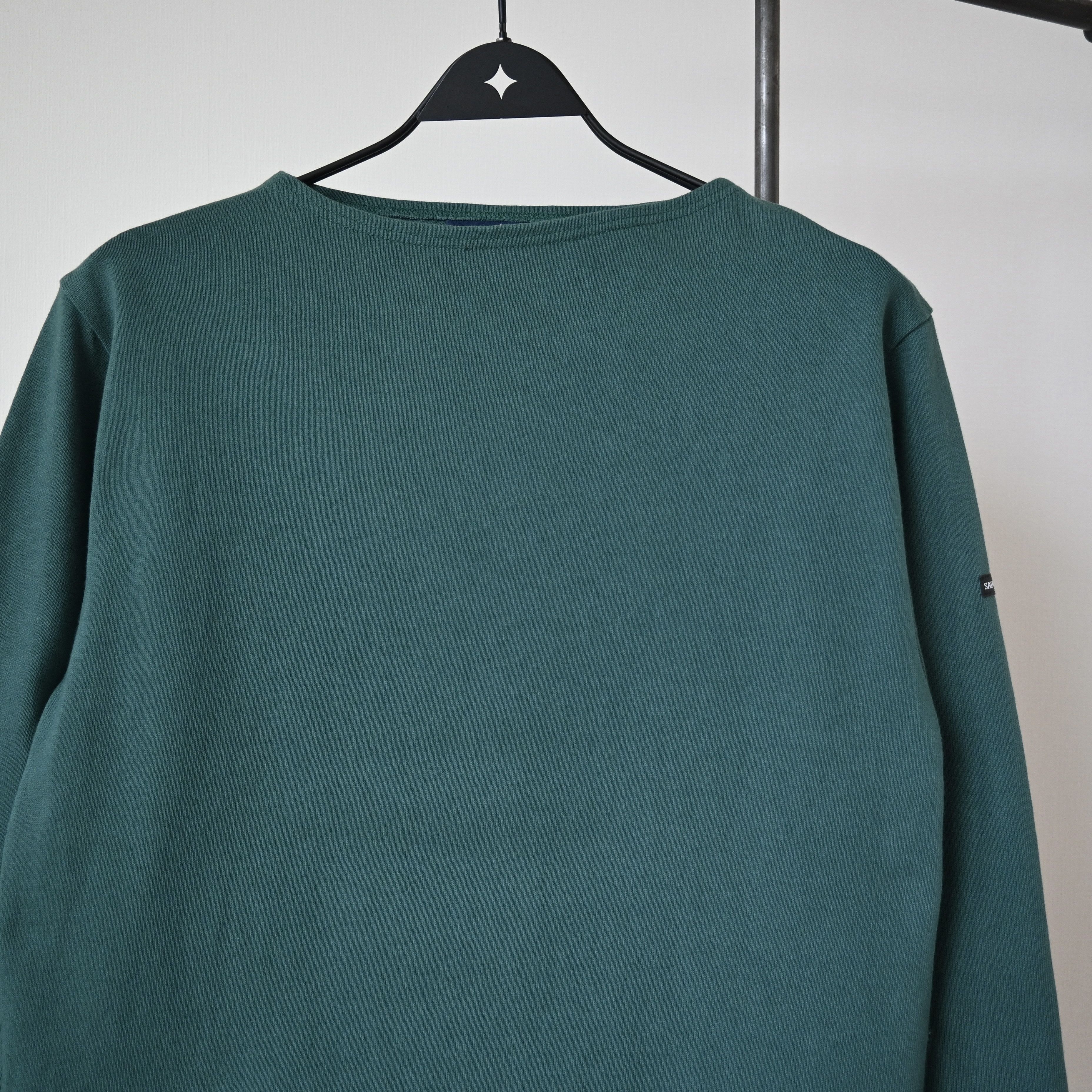 Saint James SAINT JAMES "OUESSON" heavyweight solid breton shirt, 4/M Size US M / EU 48-50 / 2 - 4 Thumbnail