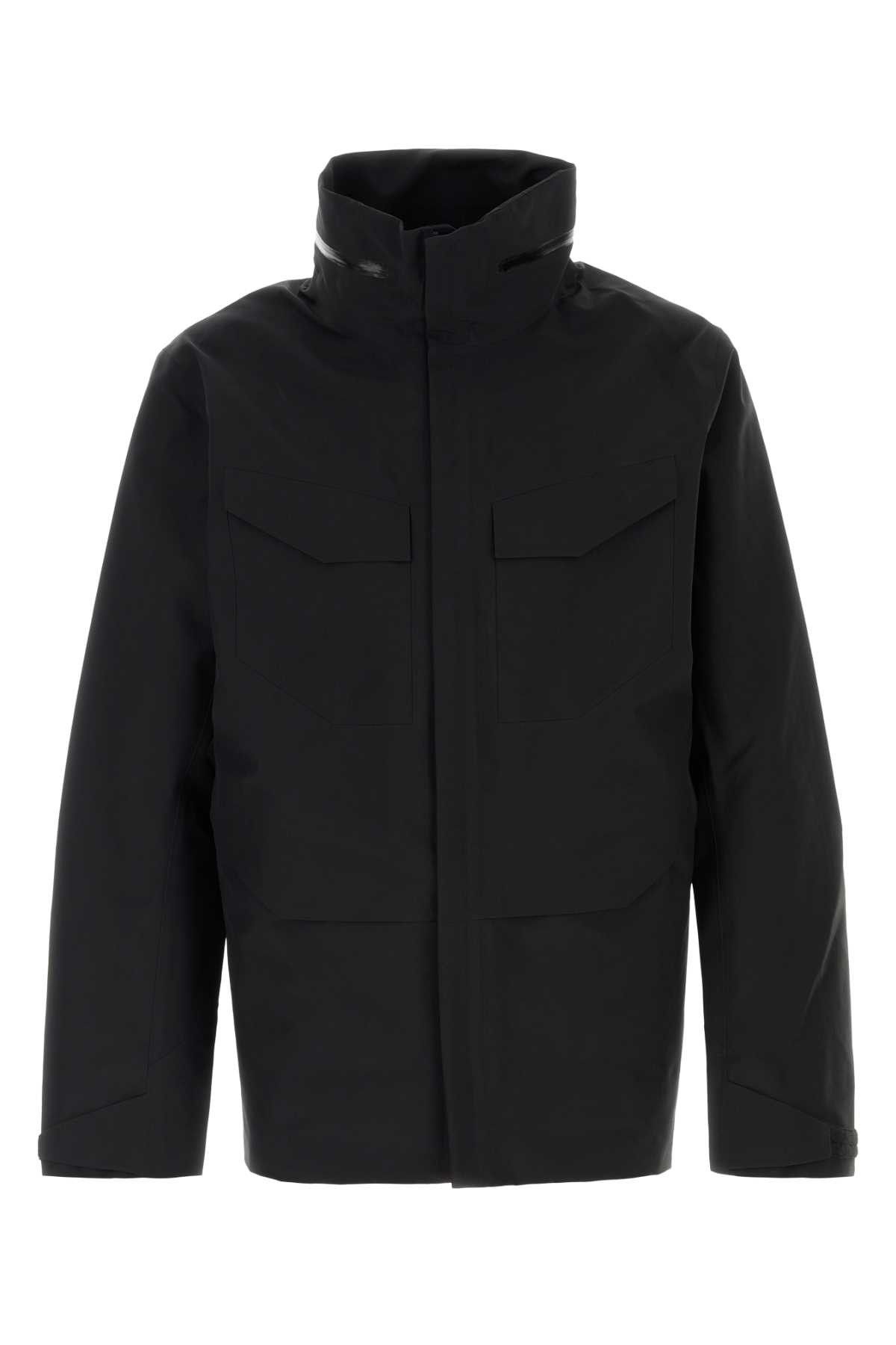 Veilance Black Nylon Field Windbreaker Size US XL / EU 56 / 4 - 1 Thumbnail