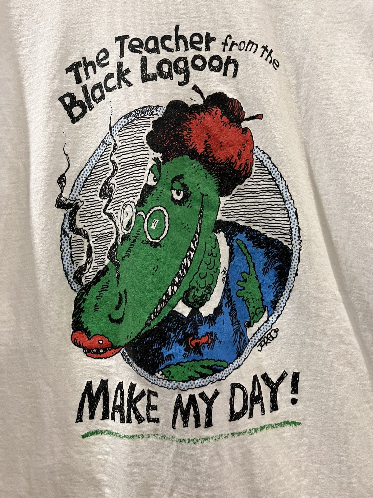 Other Vintage 90s The Teacher from the Black Lagoon T-Shirt Size US XL / EU 56 / 4 - 3 Thumbnail