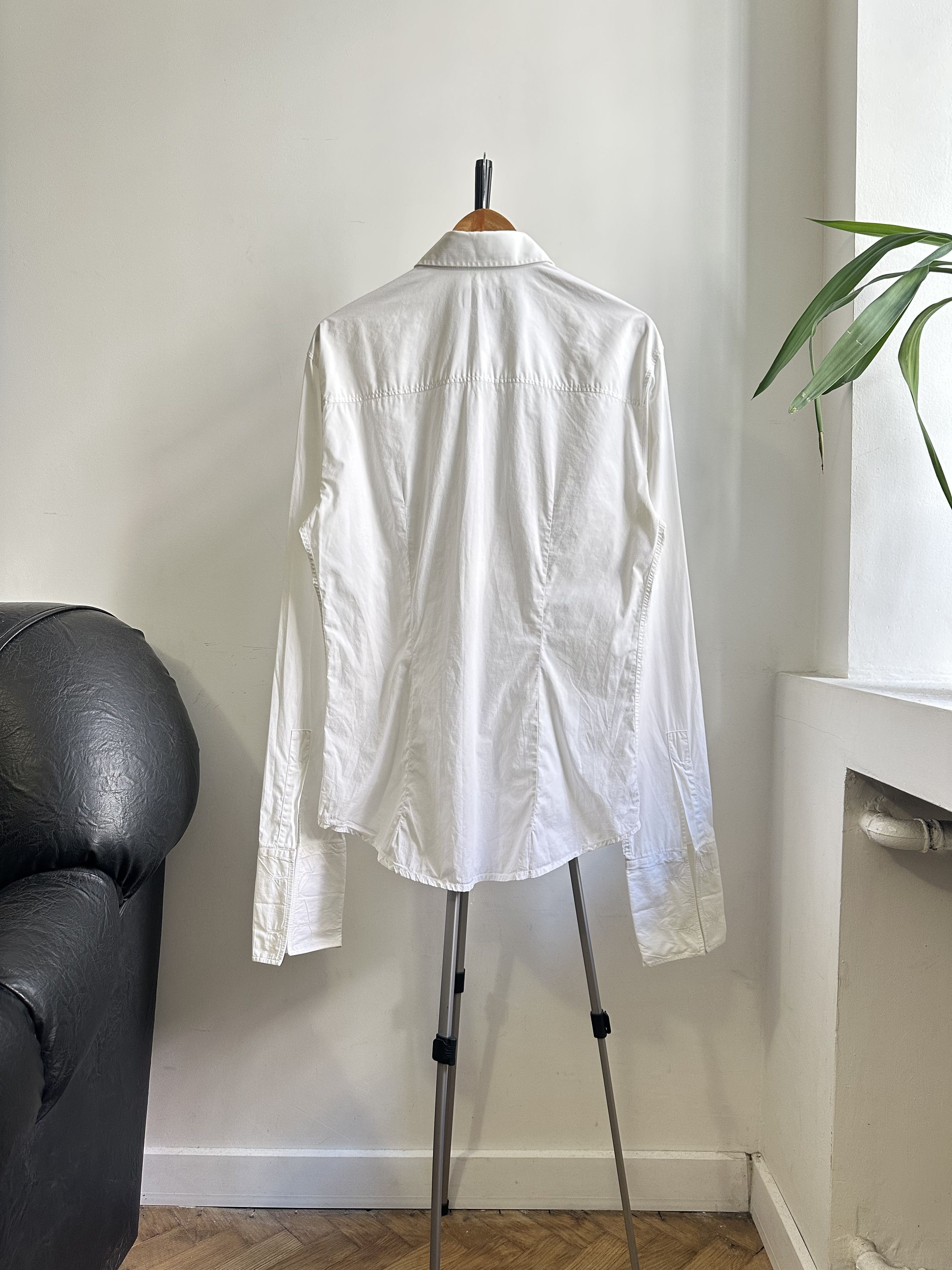 Just Cavalli Just Cavalli White Cufflink Shirt Men's 52 Size US L / EU 52-54 / 3 - 3 Thumbnail