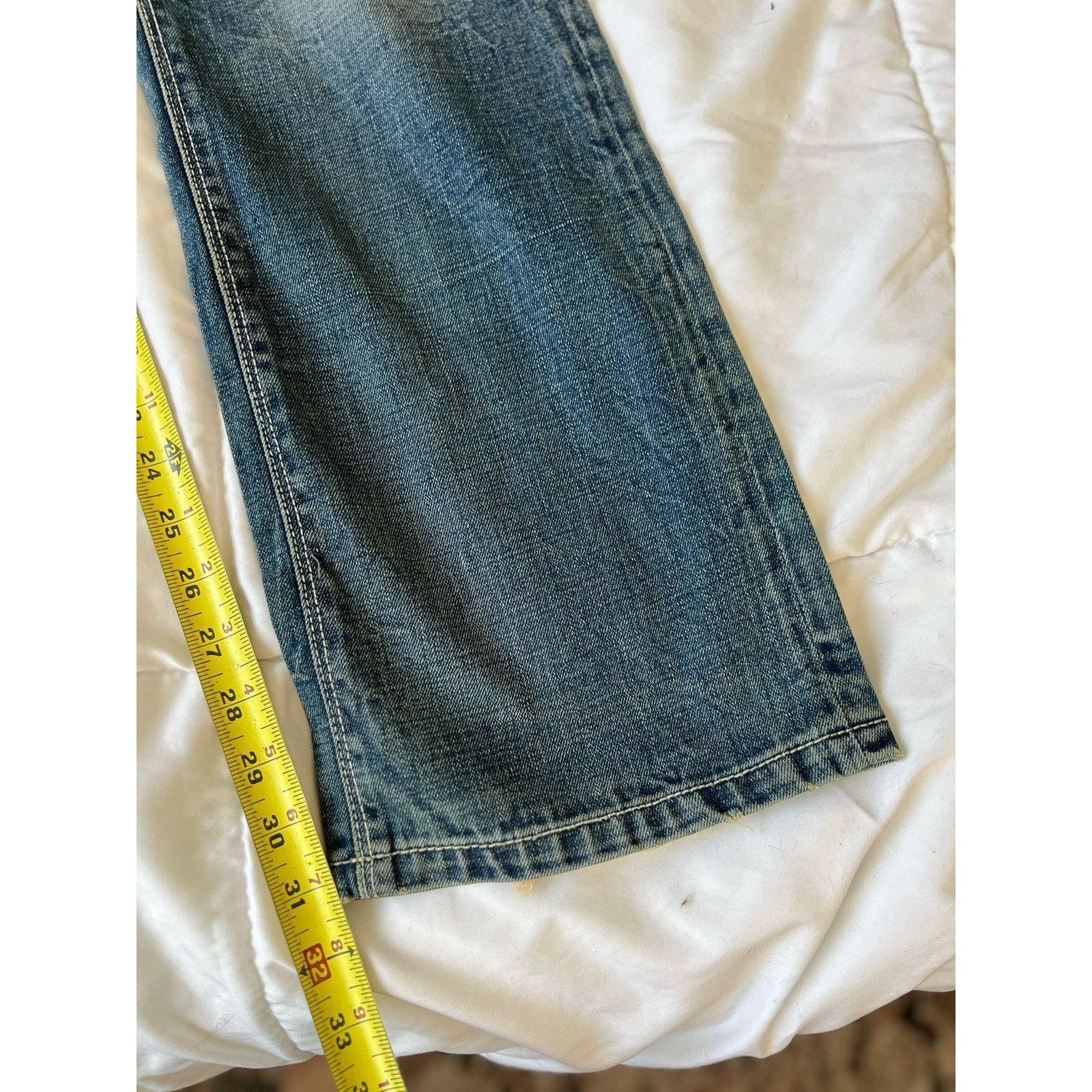 Rising Sun & Co. RS And CO Jeans Wide Leg Size 32 NWT Shane boot fit indigo Size US 32 / EU 48 - 9 Thumbnail