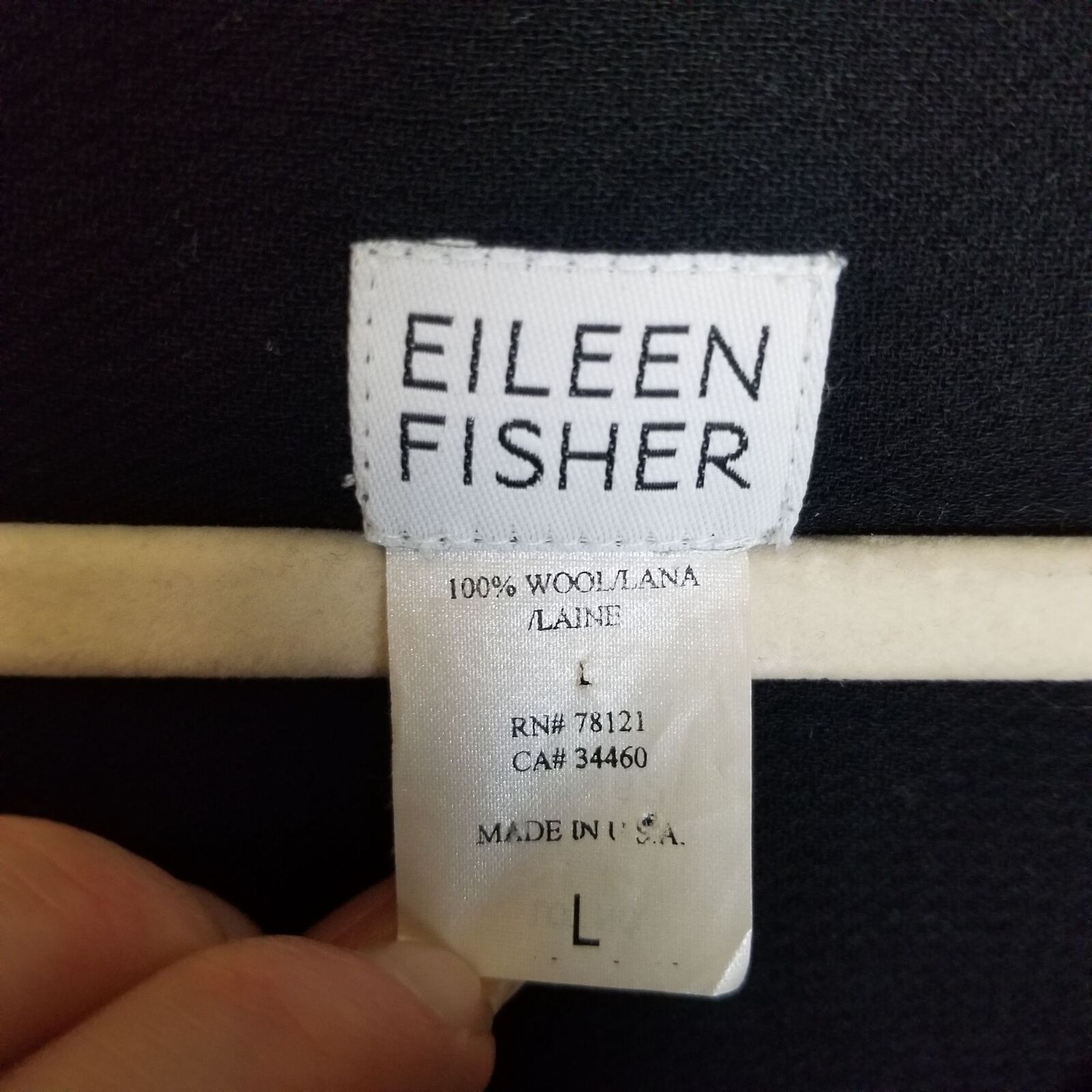Eileen Fisher Vintage Eileen Fisher Wool Shacket Classic Minimalist L Size L / US 10 / IT 46 - 6 Thumbnail