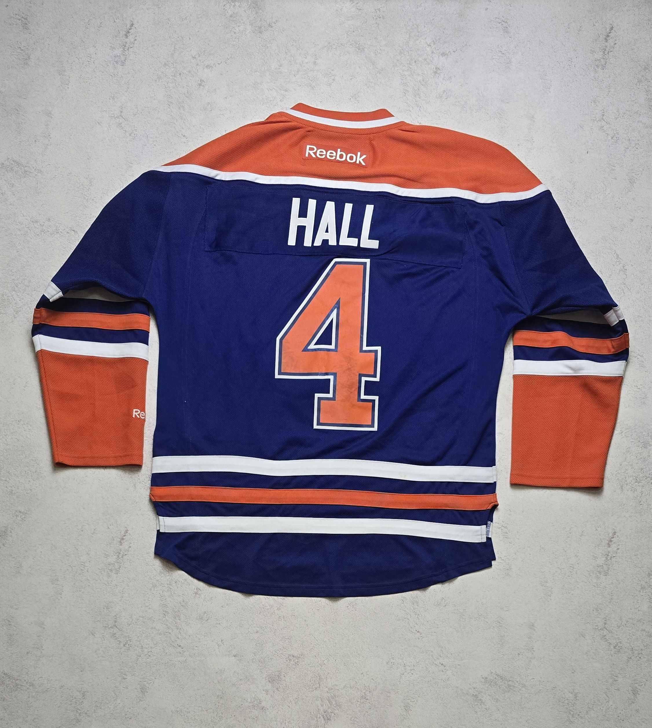 Reebok Reebok Edmonton Oilers Taylor Hall #4 NHL Hovkey Jersey Size US S / EU 44-46 / 1 - 2 Thumbnail