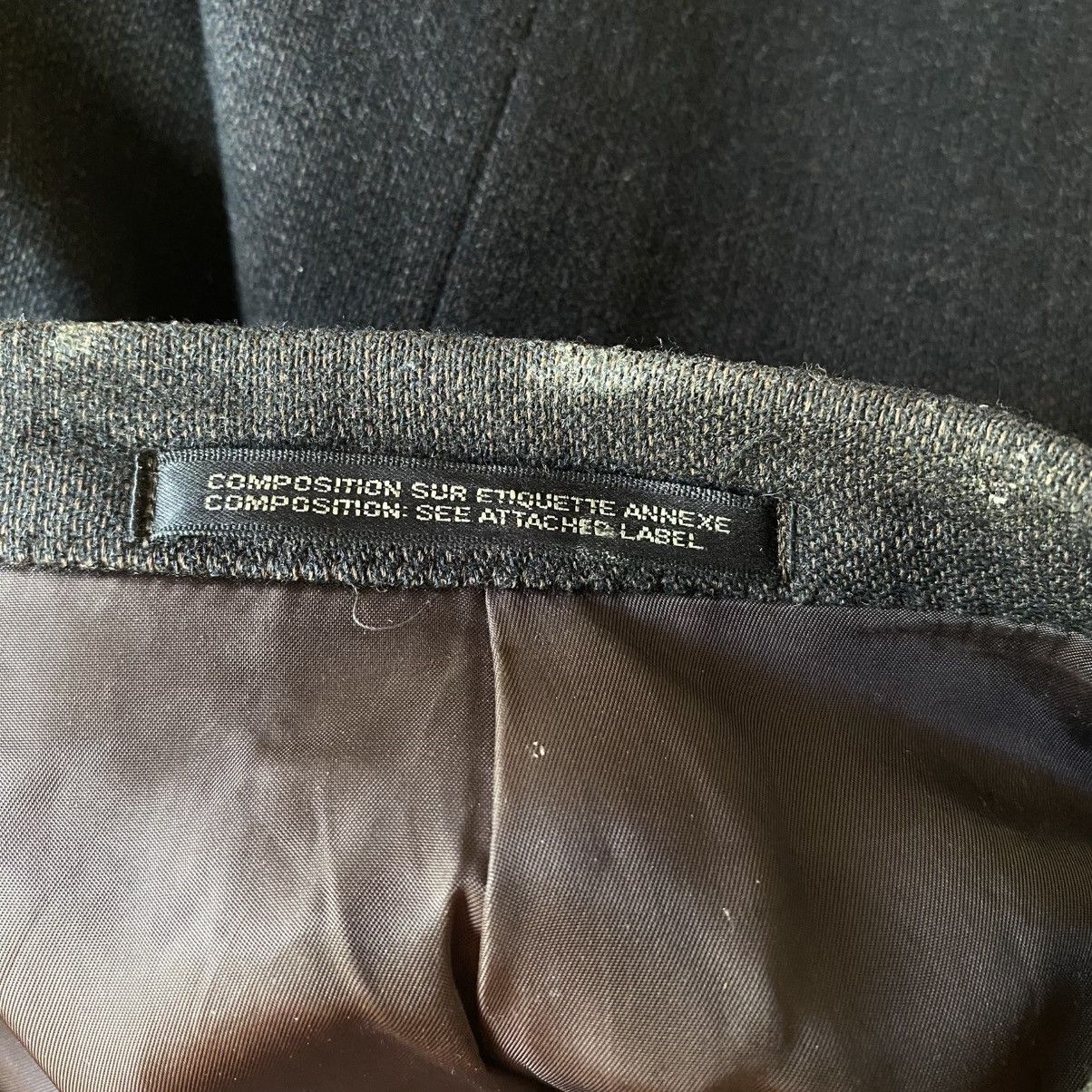 Y's × Yohji Yamamoto Y's for men YOHJI YAMAMOTO Dark Grey Wool Blazer Size 40R - 3 Thumbnail