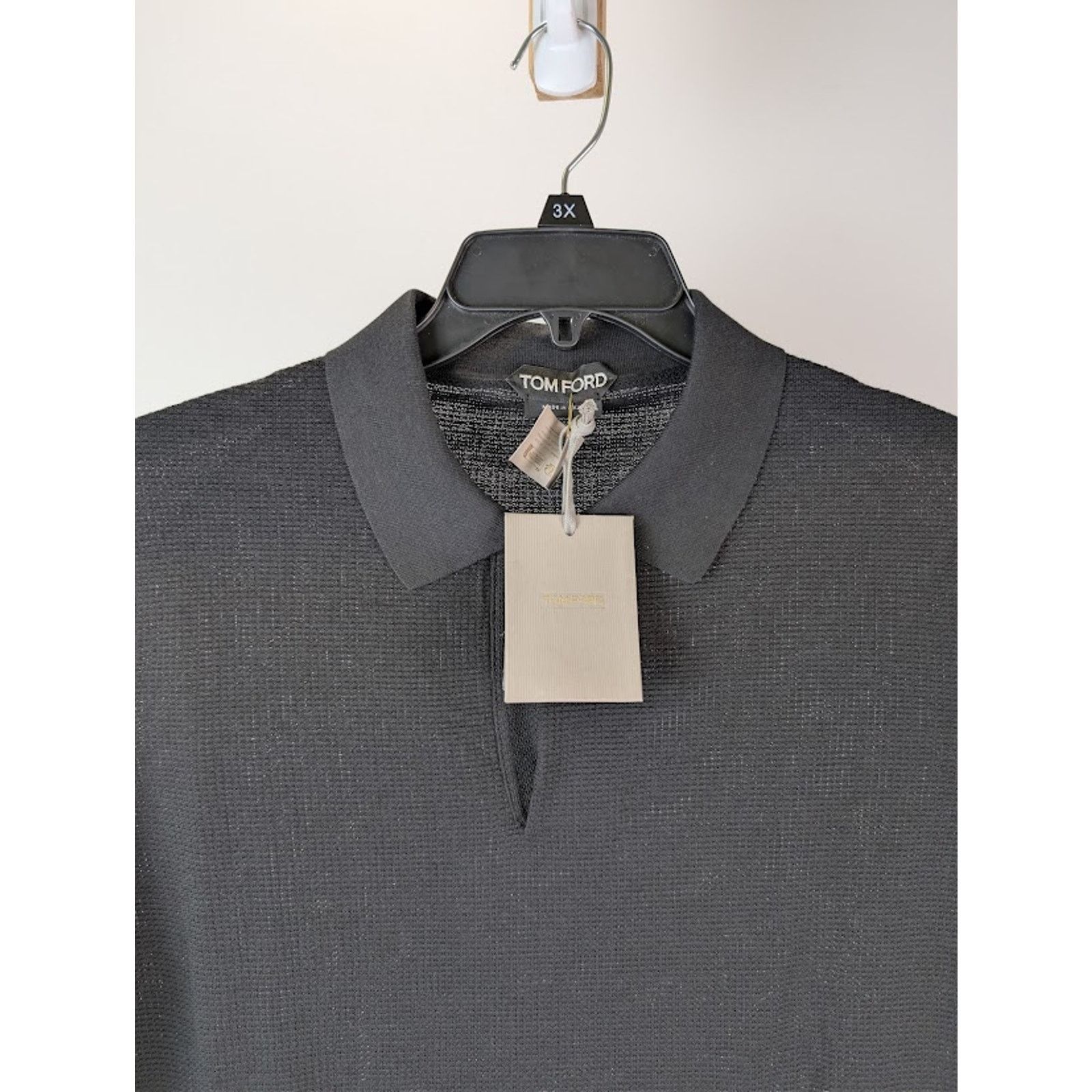 Tom Ford o1rshd1 Polo Shirt in Black Size US S / EU 44-46 / 1 - 8 Thumbnail