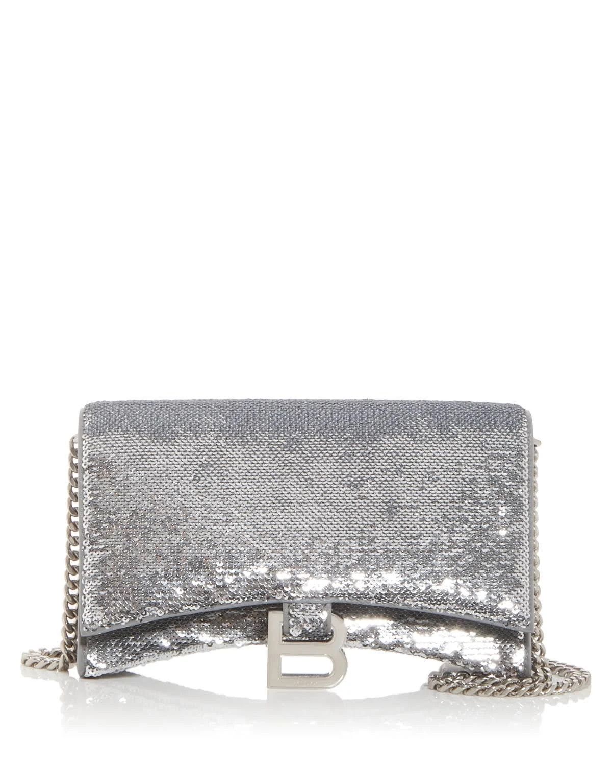 o1mt1gz0724 Size: OS / Hourglass Wallet Chain in Silver