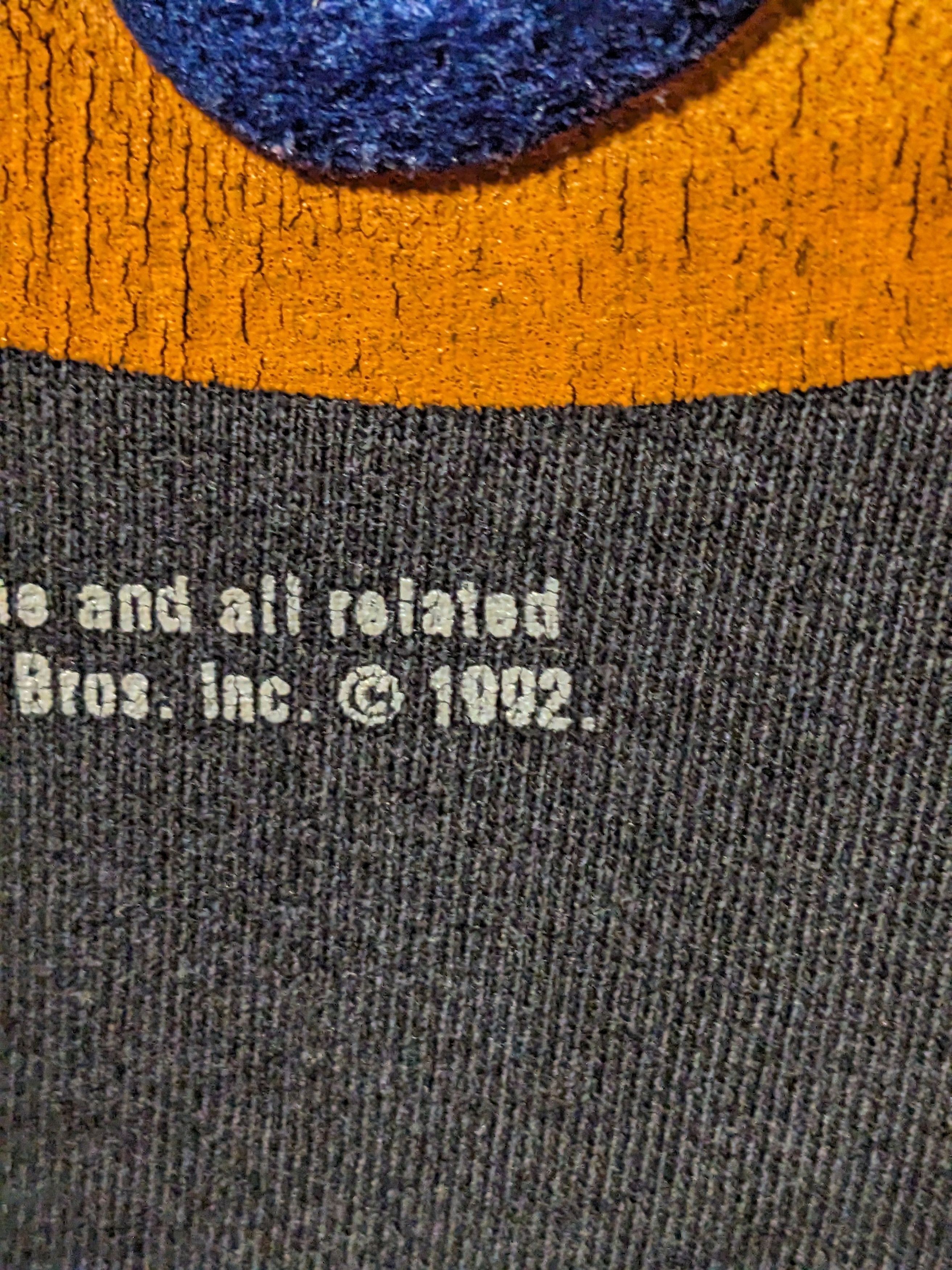 Cartoon Network × Vintage Vintage 1992 Looney Tunes Wile E. Coyote Cartoon Sweatshirt Size US XL / EU 56 / 4 - 3 Thumbnail