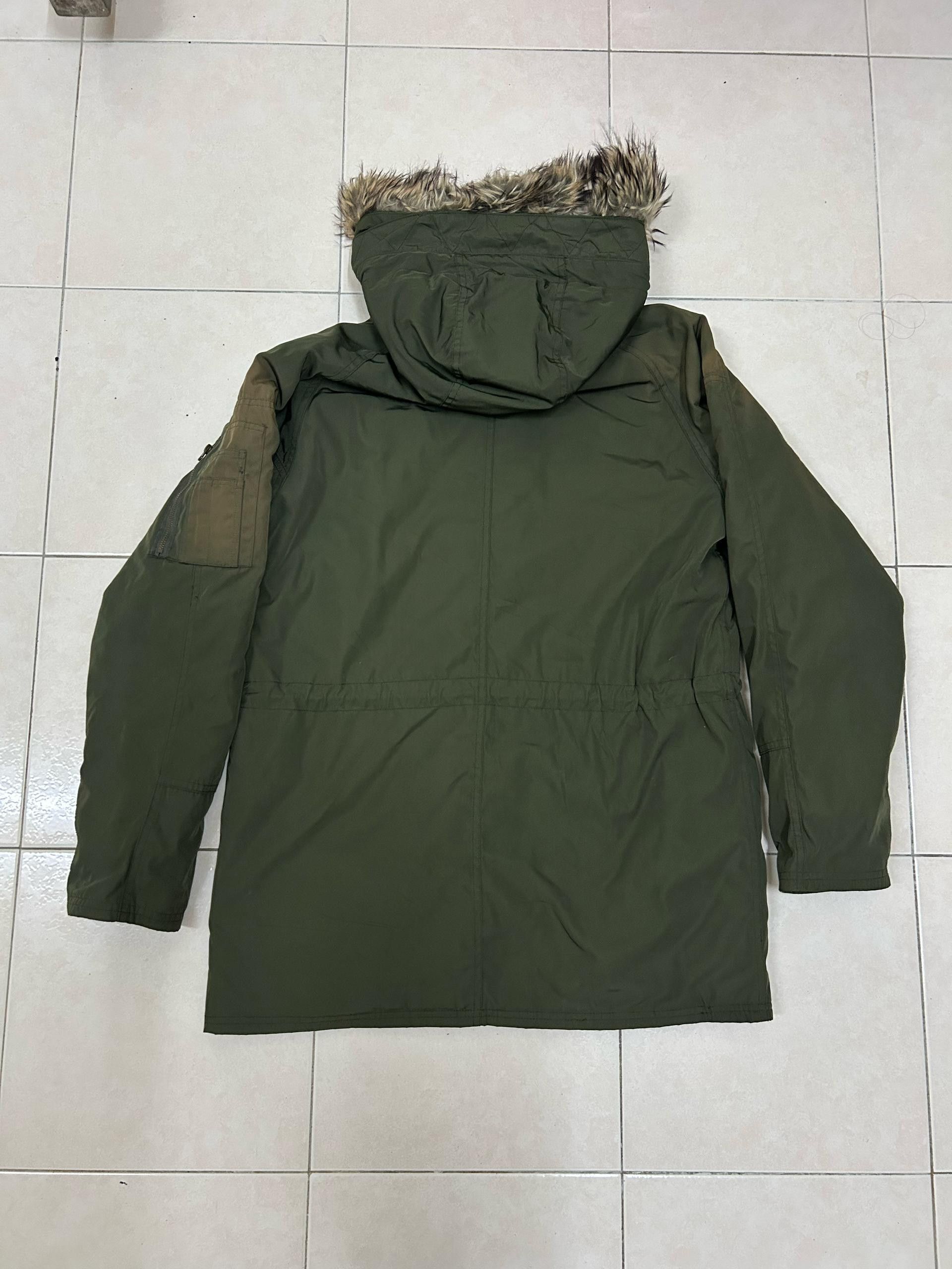 GU Vintage Sun Faded GU Military Multi Pocket Fur Jacket Size US M / EU 48-50 / 2 - 2 Thumbnail