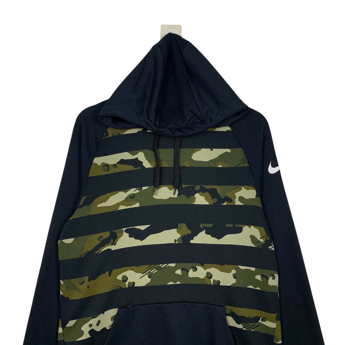 Nike NIKE Dri-Fit Camo Stipe Pullover Hoodie Sweatshirt #1956-C85 Size US M / EU 48-50 / 2 - 2 Thumbnail