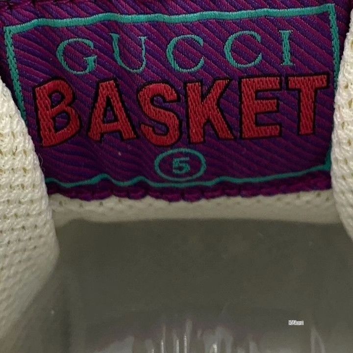 Gucci Gucci Basket High-Top Logo Vintage Sneakers Size US 6 / EU 39 - 6 Thumbnail