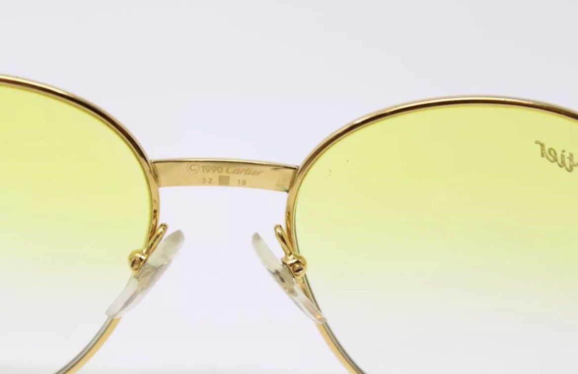 Cartier × Vintage Cartier Bagatelle Sunglassses Size 30 - 5 Thumbnail