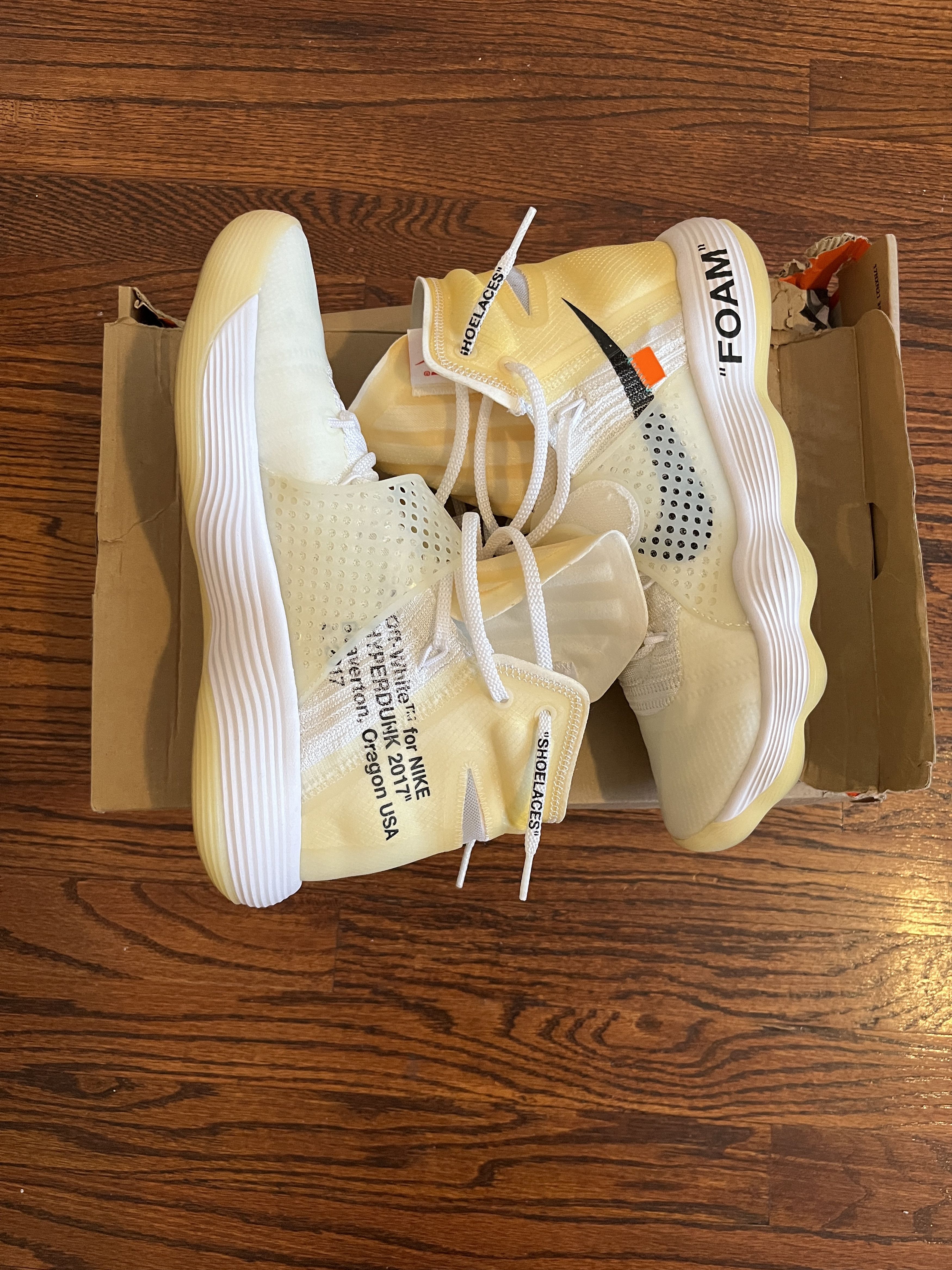 Nike × Off-White Hyperdunk Size US 10 / EU 43 - 3 Thumbnail