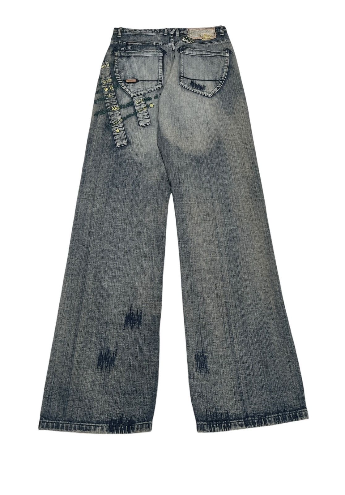 Akademiks Very Rare Vintage Brand Akademiks Hip Hop Baggy Jeans 2000s Size US 36 / EU 52 - 2 Thumbnail