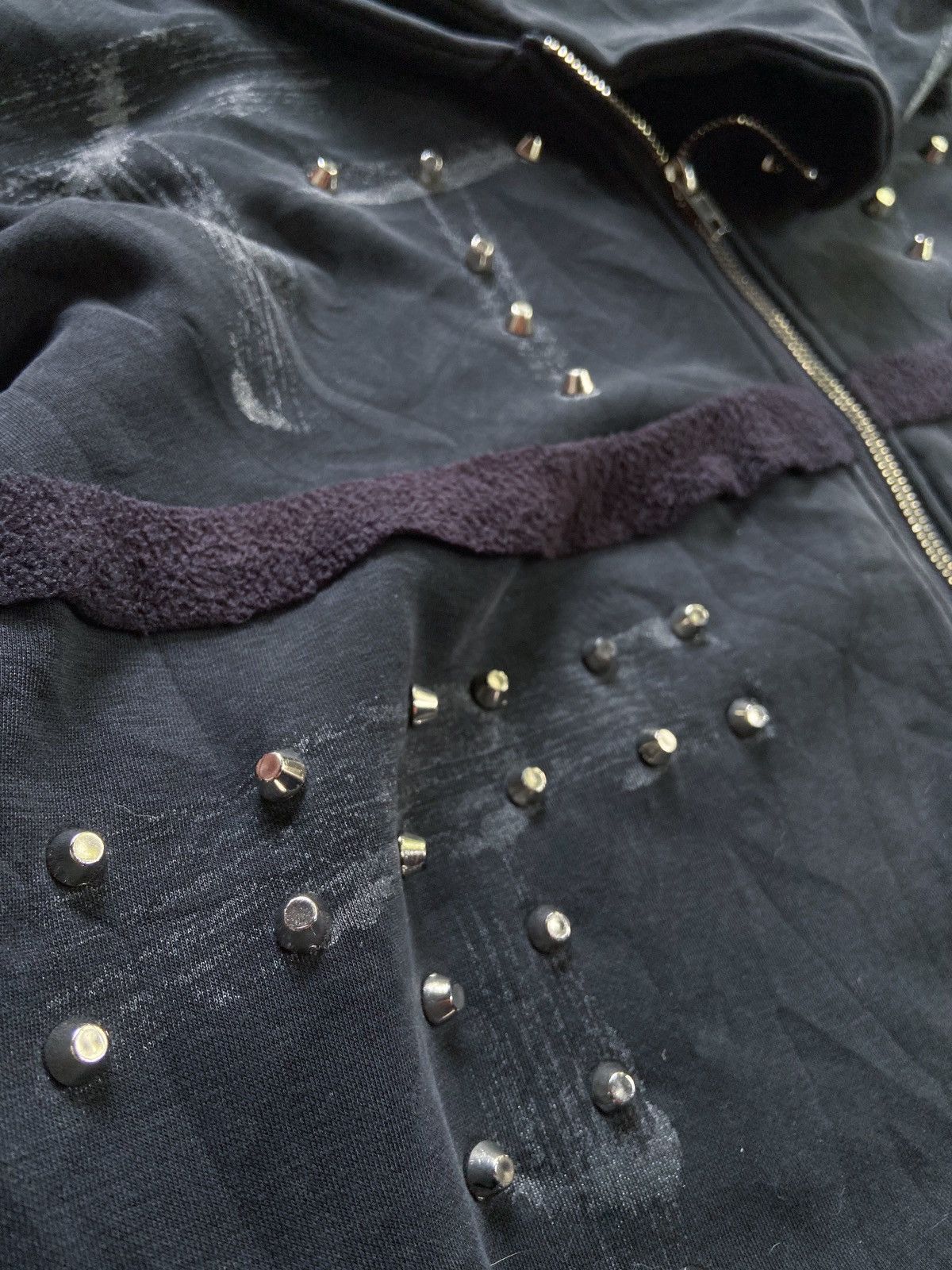 If Six Was Nine JAPANESE PUNK DISTRESSED UKNOWN BRAND PARKA STYLE ZIP HODDIE Size US XL / EU 56 / 4 - 11 Thumbnail