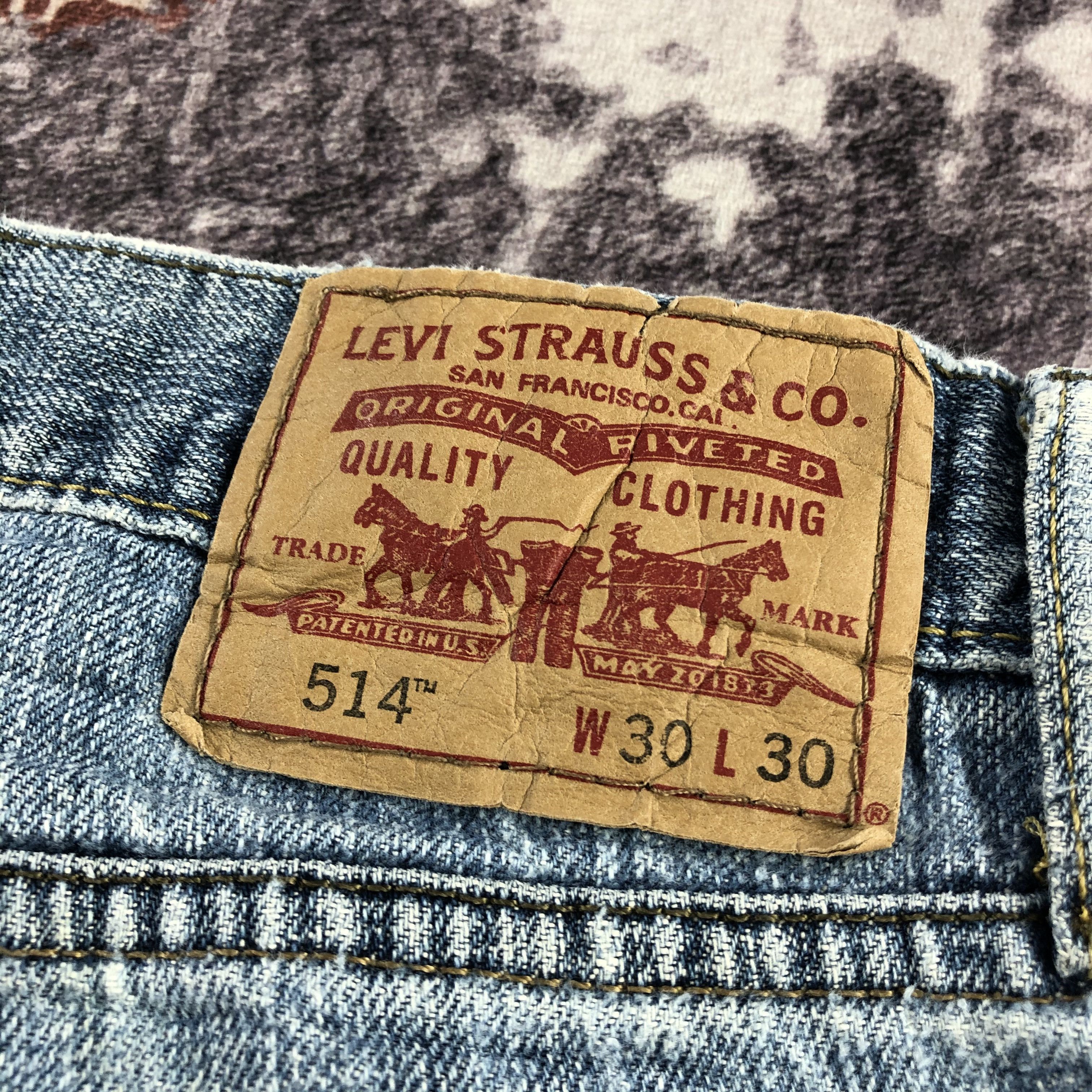 Levi's × Vintage Vintage Blue Wash Levis 514 Jeans-JM3077 Size US 30 / EU 46 - 5 Thumbnail