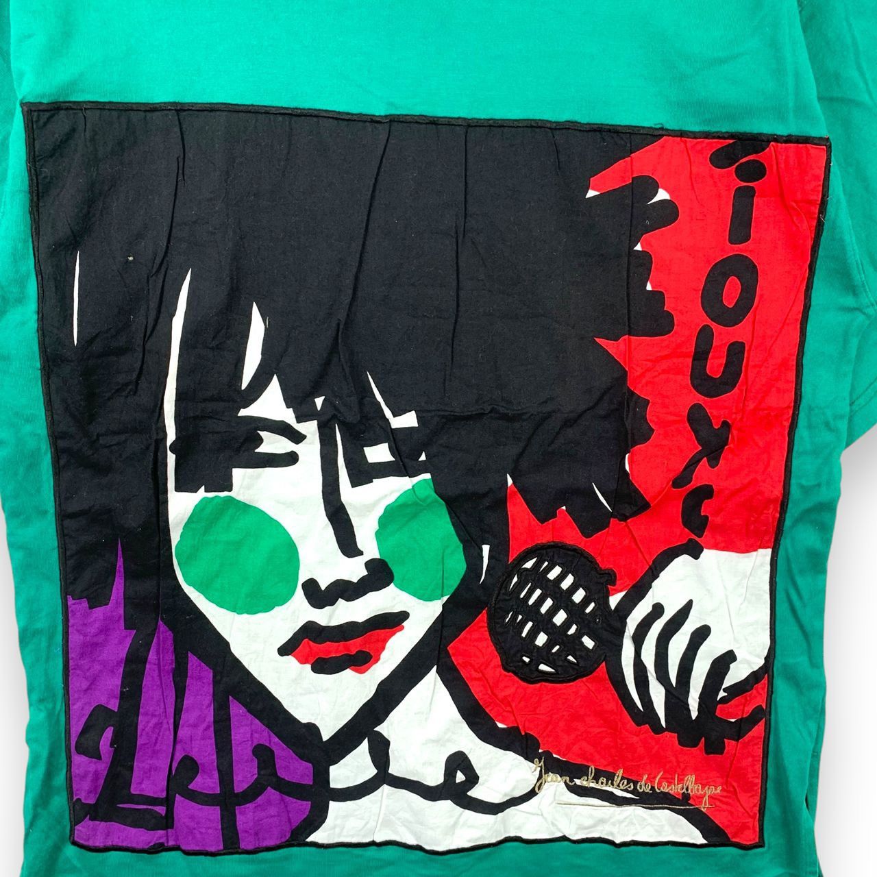 Jean Charles De Castelbajac Vintage JEAN CHARLES DE CASTELBAJAC Italy Pop Arts Size US M / EU 48-50 / 2 - 3 Thumbnail