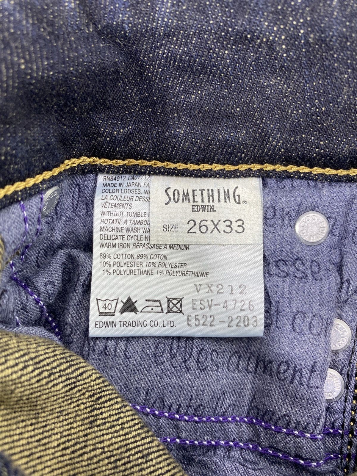 If Six Was Nine × Japanese Brand × Le Grande Bleu (L.G.B.) Vienus Jeans by Something Edwin bootcut flare denim -J987 Size 26" / US 2 / IT 38 - 9 Thumbnail