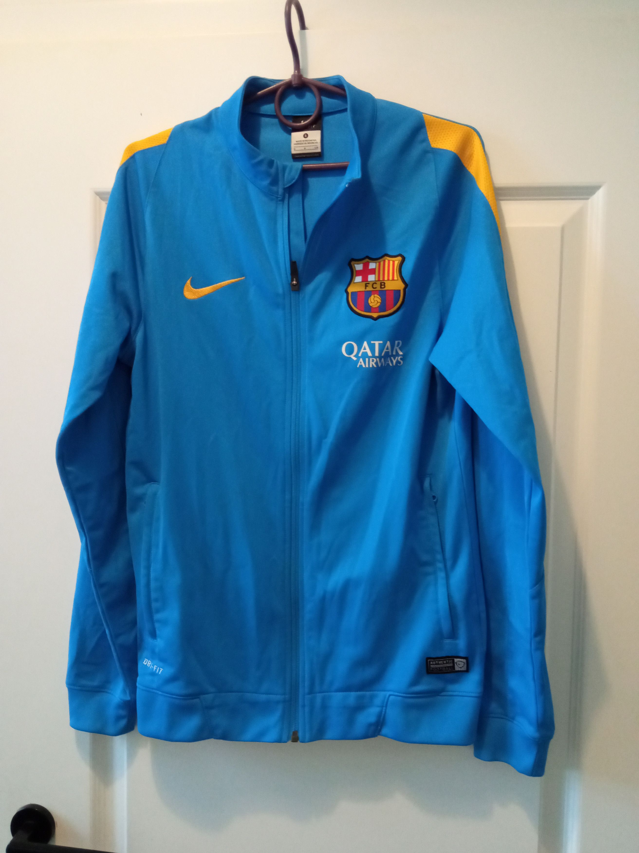 Nike × Vintage Barcelona Football Training Top/Jacket Size US S / EU 44-46 / 1 - 1 Thumbnail