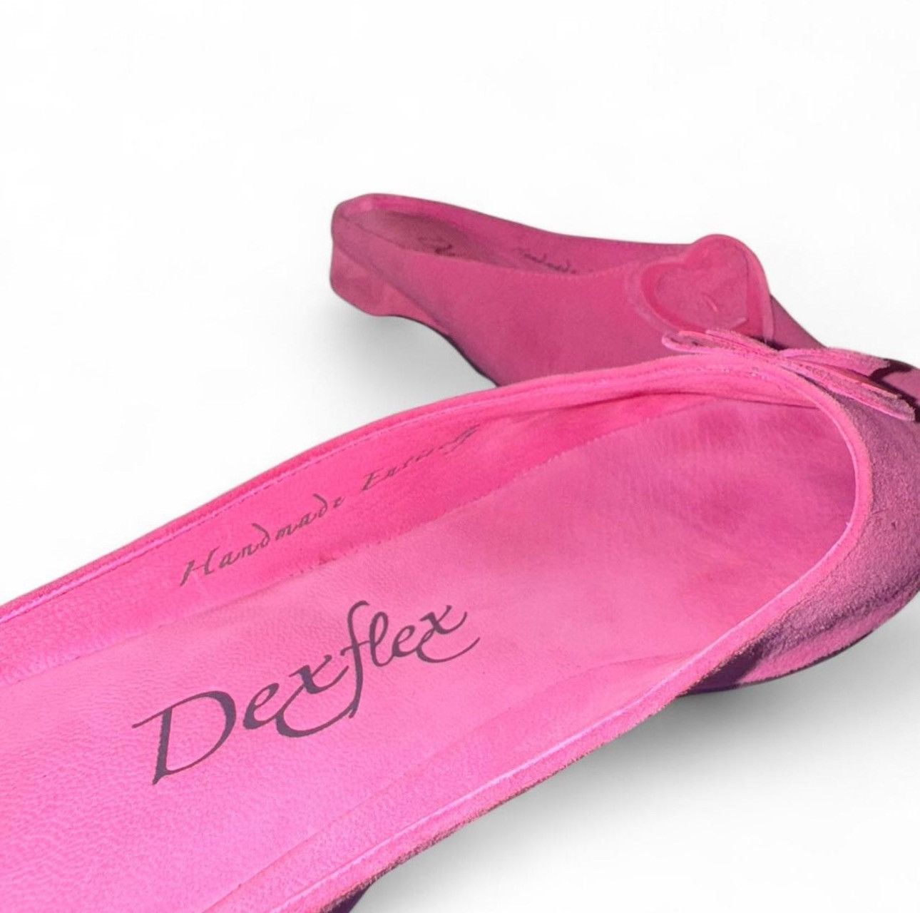 Other dexflex slide flats size 8 pink heart leather womens shoes Size US 8 / IT 38 - 6 Thumbnail