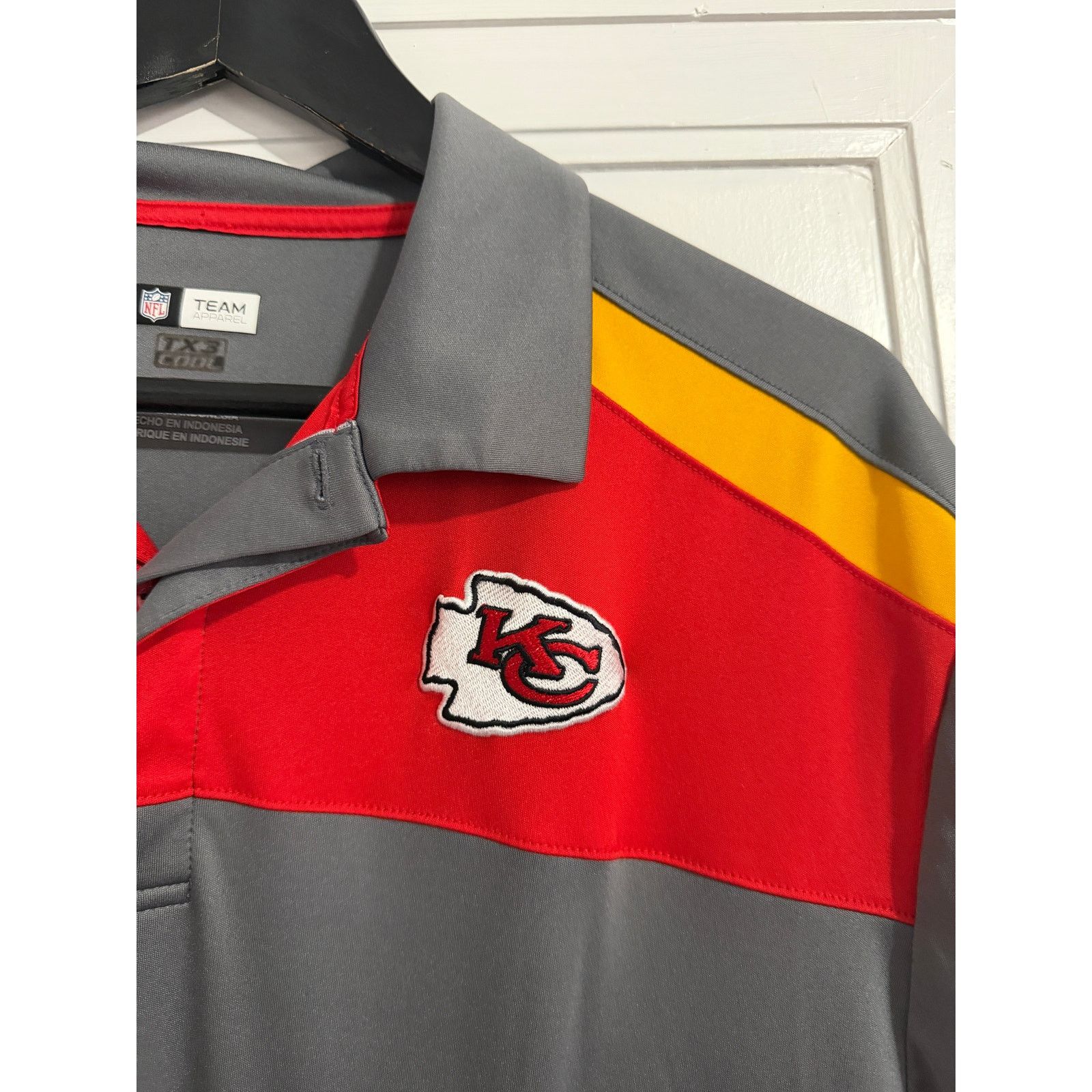 NFL Kansas City Chiefs NFL Football Polo Shirt Men's Size XL Size US XL / EU 56 / 4 - 2 Thumbnail