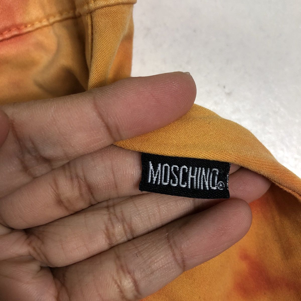 Japanese Brand 🔥Rare Acid Wash Design Trousers Moschino Japan Size 30" / US 8 / IT 44 - 12 Thumbnail