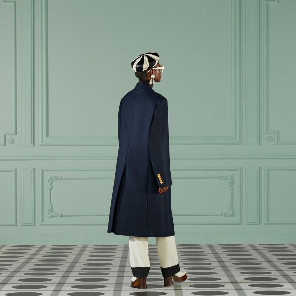 🔥$7.5K VALUE🔥Gucci Double Breasted Lapel Cashmere Coat