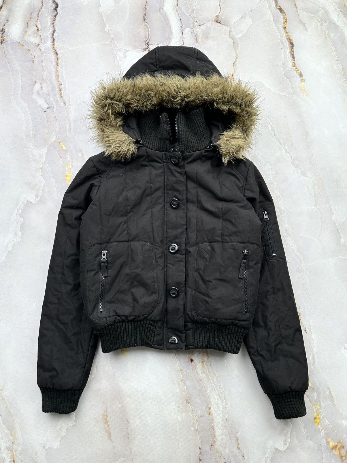 Japanese Brand Vintage Bomber Jacket Size M / US 6-8 / IT 42-44 - 1 Thumbnail