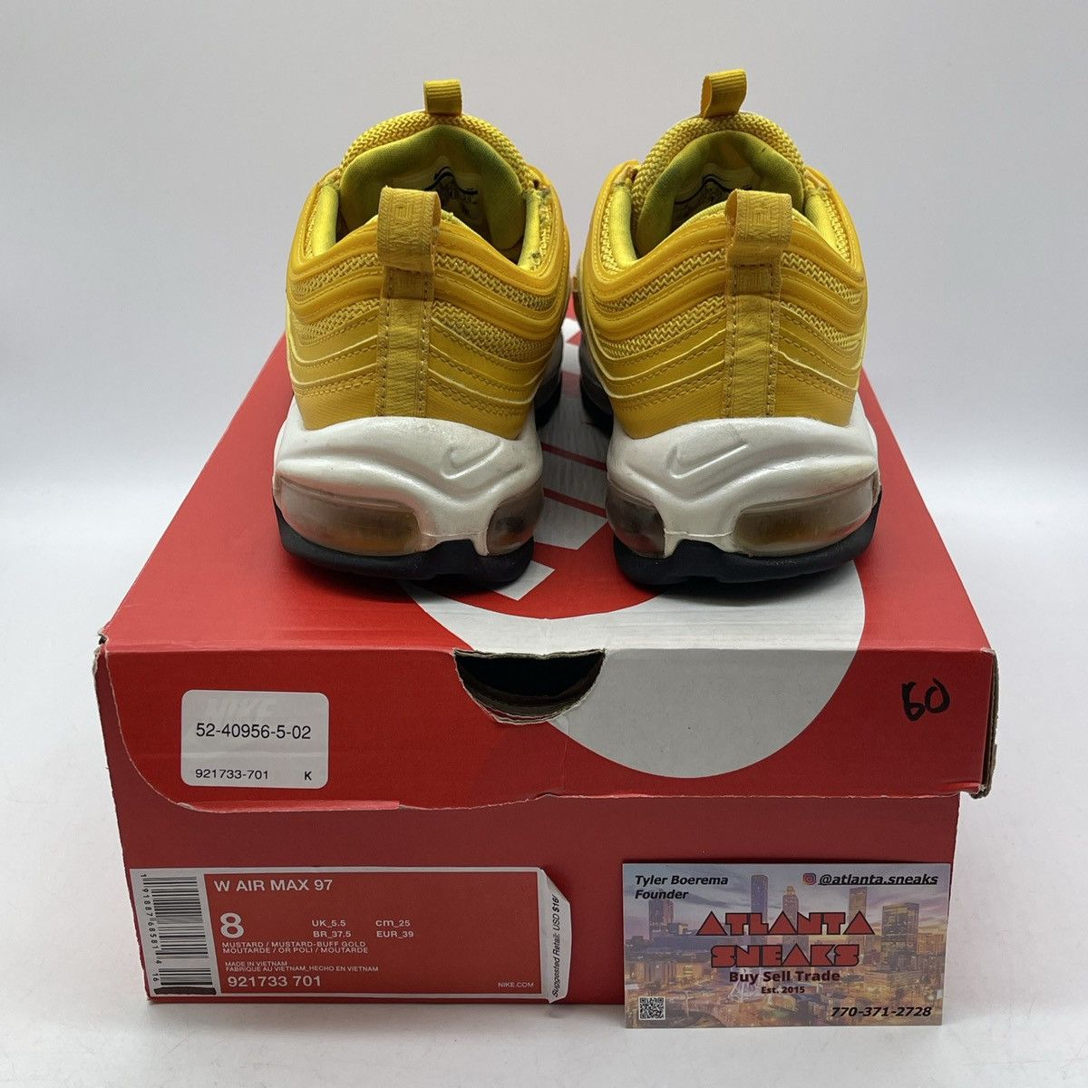 Nike Wmns air max 97 mustard Size US 8 / EU 41 - 3 Thumbnail