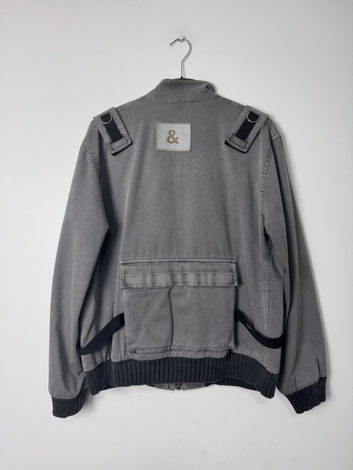Dolce & Gabbana AW2003 Dolce & Gabbana Faded Bondage Utility Cargo Jacket Size US L / EU 52-54 / 3 - 12 Thumbnail