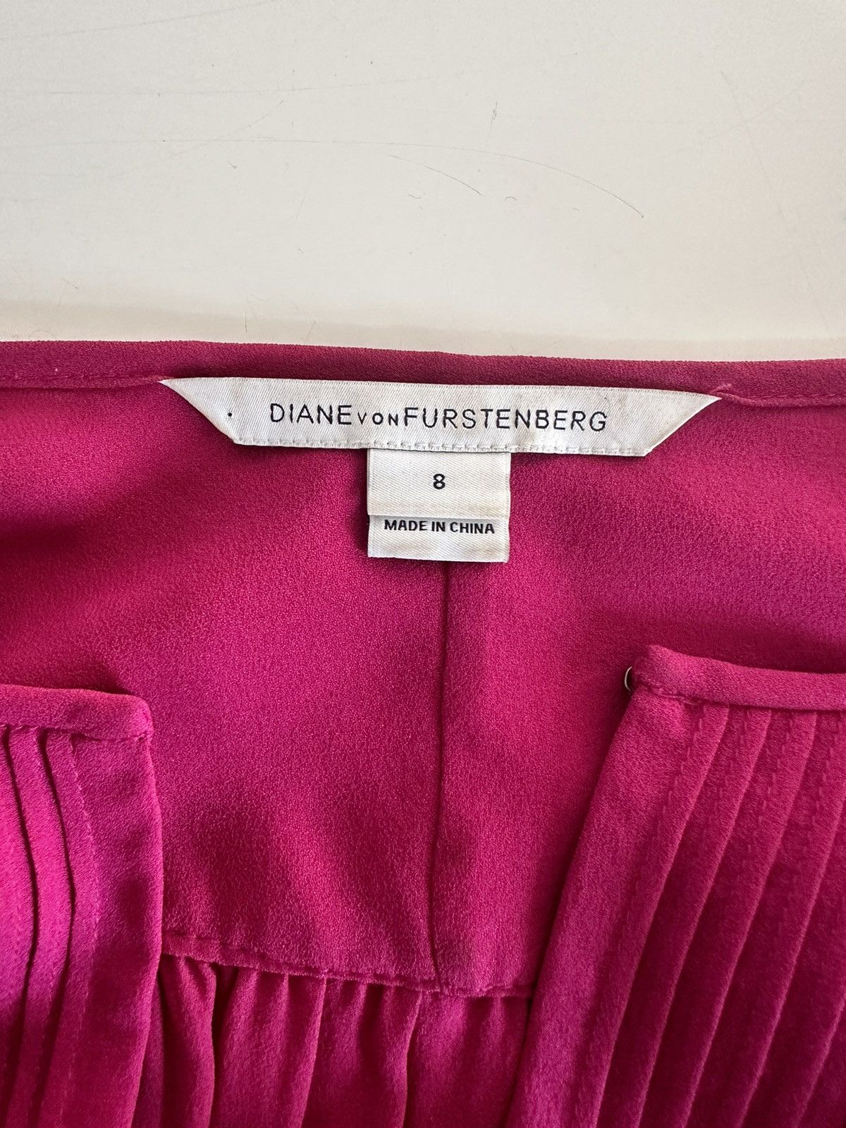 Diane von Furstenberg Diane Furstenberg pink dress Size M / US 6-8 / IT 42-44 - 2 Thumbnail