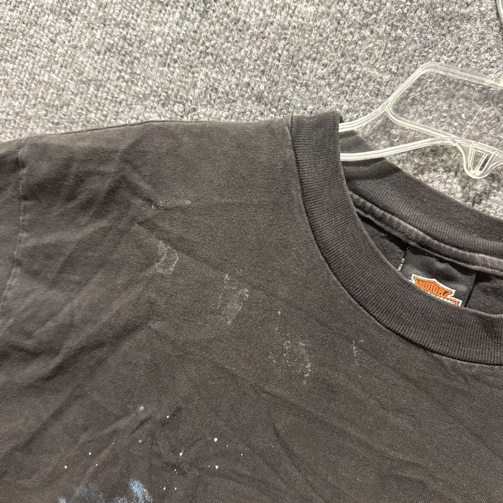Harley Davidson VINTAGE Harley-Davidson Motorcycle Wild Sport Rattle Snake Black T-Shirt L Mens Size US L / EU 52-54 / 3 - 4 Thumbnail