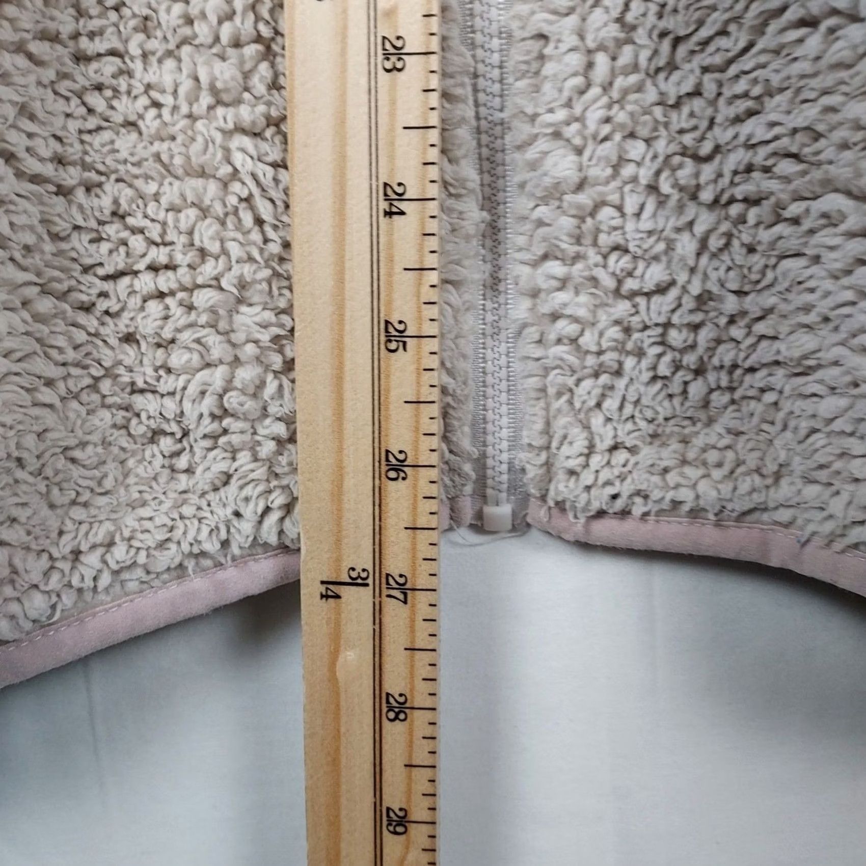 Victoria's Secret Victoria's Secret Sherpa Jacket Womens XL Beige Full Zip Fleece Cozy Jacket Size XL / US 12-14 / IT 48-50 - 3 Thumbnail
