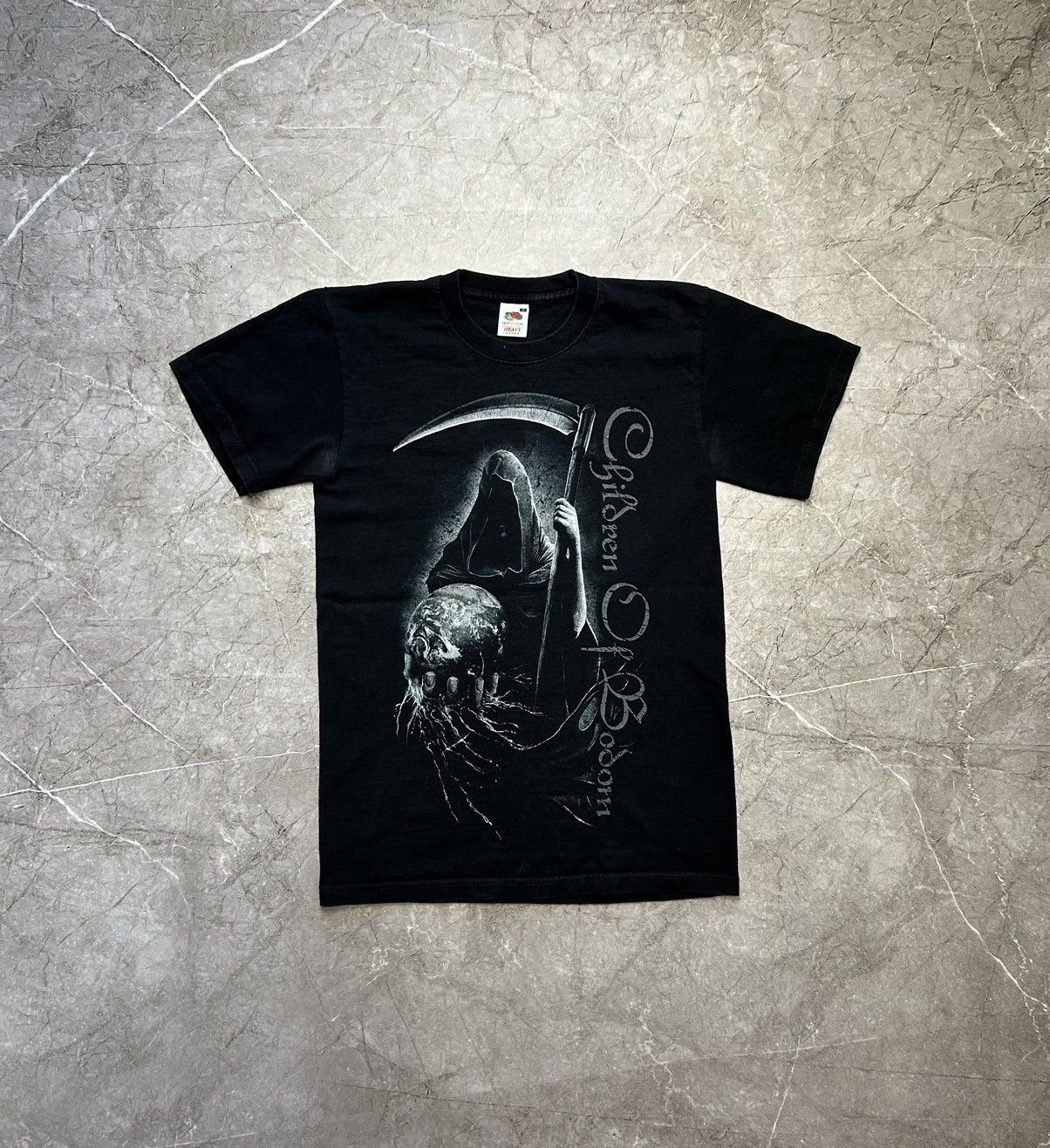 Band Tees × Vintage Mens Vintage Children of Bodom All Over Print T-shirt 90s Size US S / EU 44-46 / 1 - 1 Thumbnail