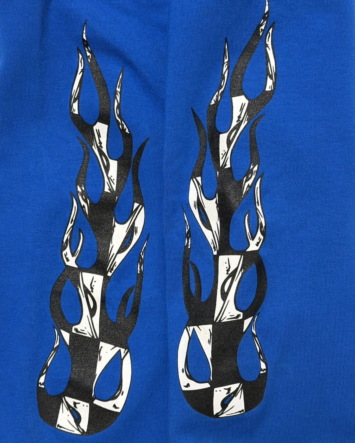 Chrome Hearts CHROME HEARTS × MATTY BOY Flame Print Biker Shorts Size 27" / US 4 / IT 40 - 6 Thumbnail