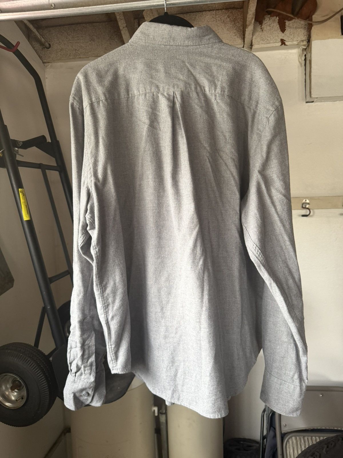 Naked & Famous Naked & Famous Easy Shirt XL Soft Flannel Disco’d Color Grey Size US XL / EU 56 / 4 - 2 Thumbnail
