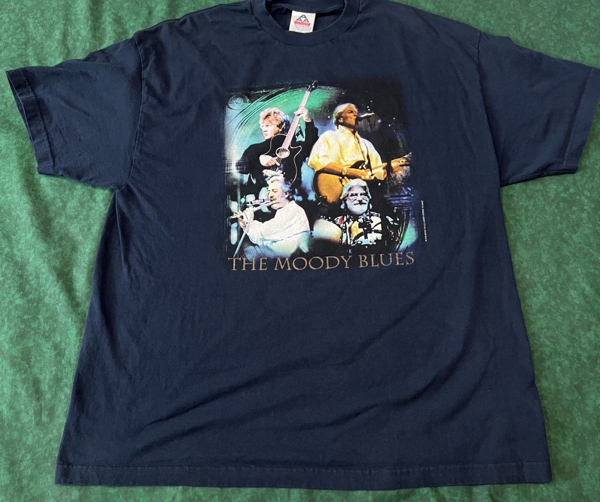 Band Tees VintageThe Moody Blues Hall Of Fame Tour Band Size US XXL / EU 58 / 5 - 1 Thumbnail