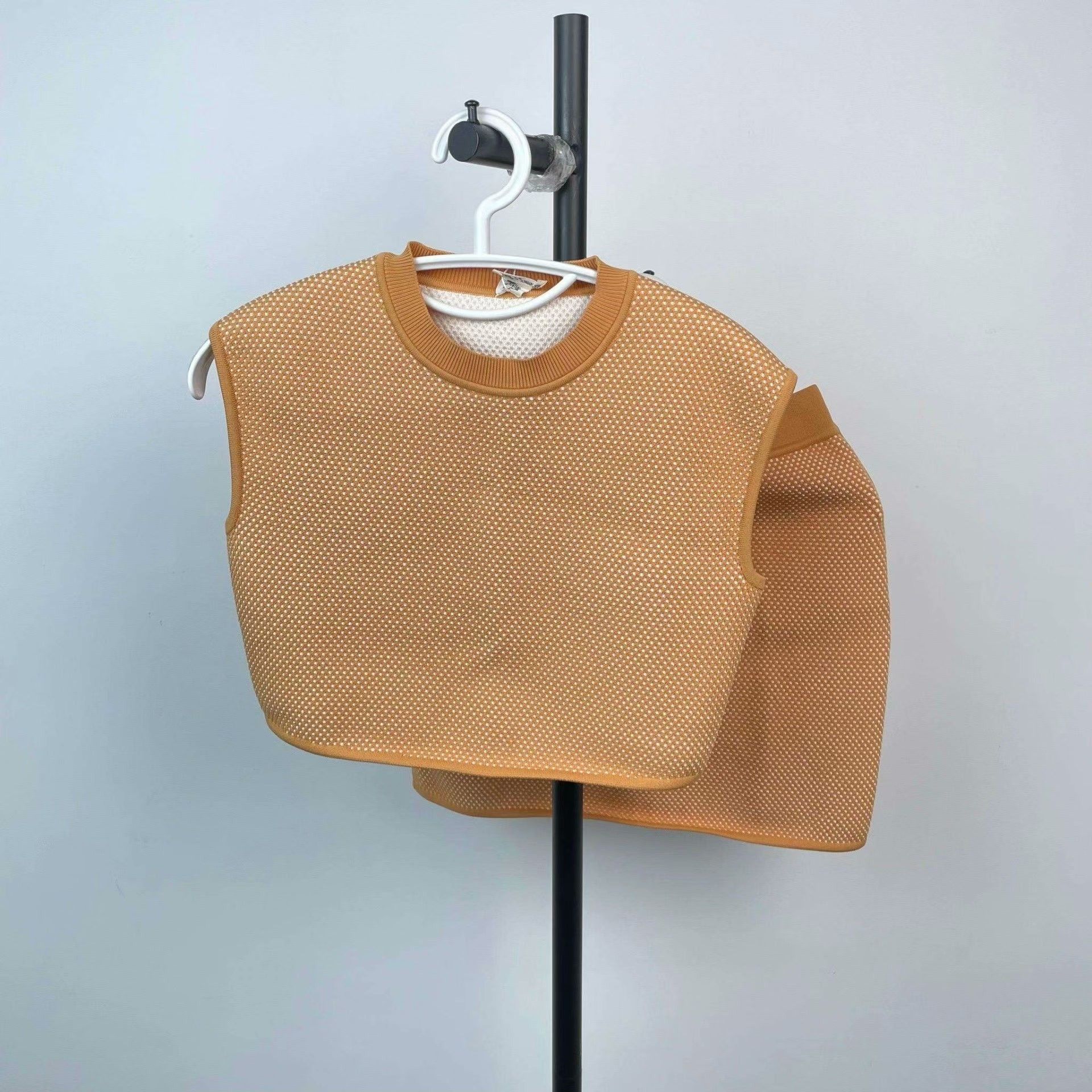 Hermes Hermes Knit Yellow Hoodie 36 Men Size US S / EU 44-46 / 1 - 1 Thumbnail